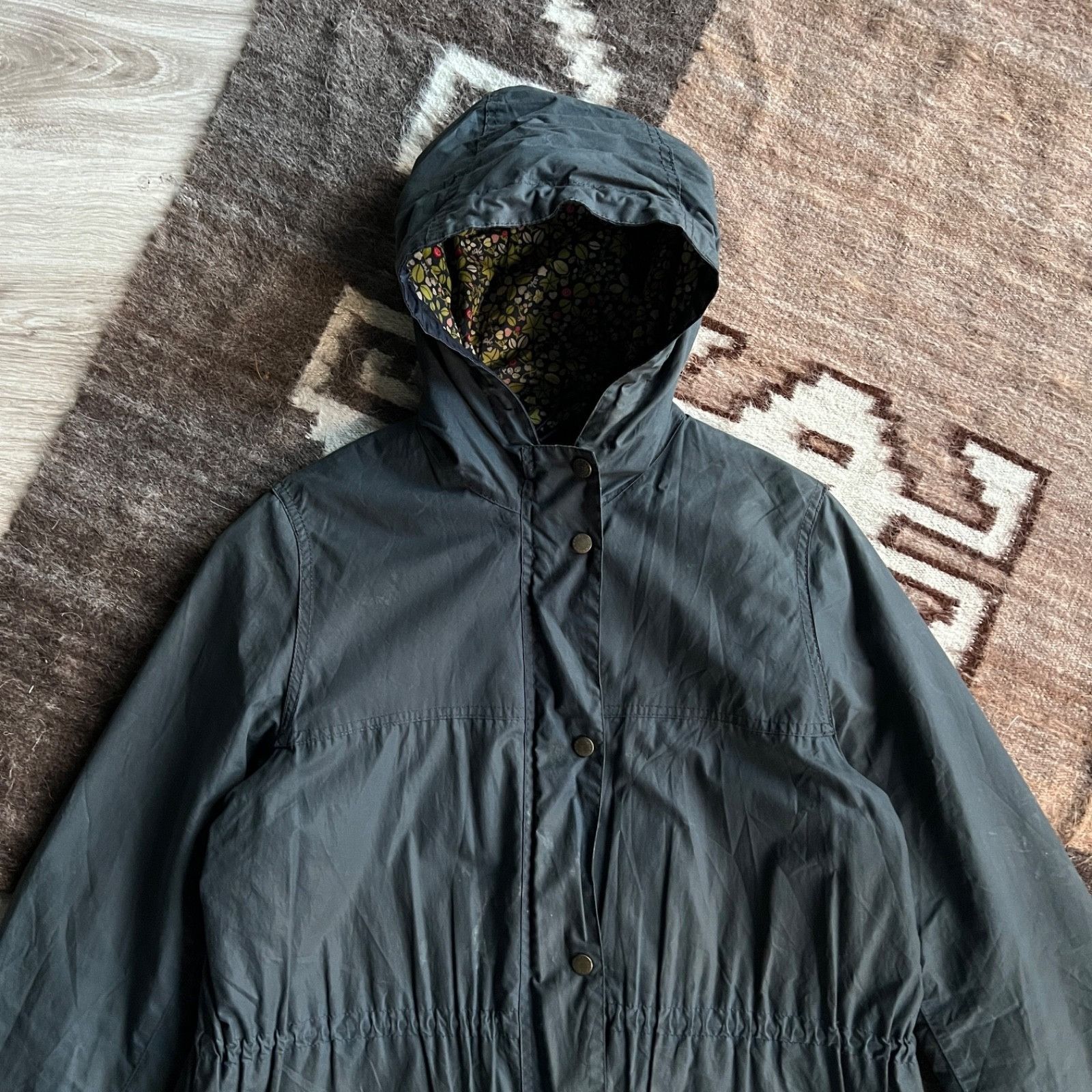 Barbour Barbour Lula Durham Waxed Jacket 9721AC Size L / US 10 / IT 46 - 4 Thumbnail
