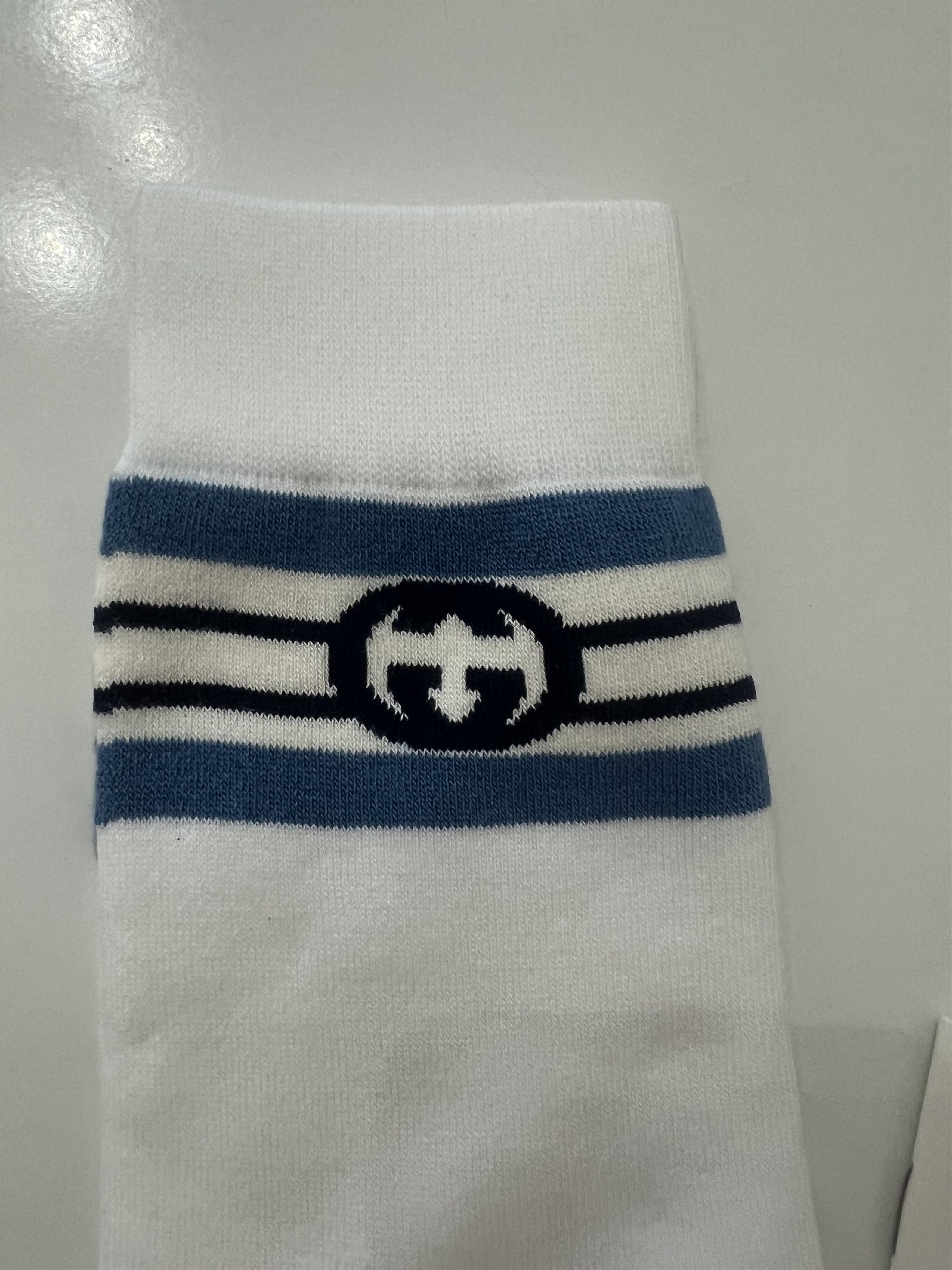 Gucci GUCCI - GG LOGO INTERLOCKING SOCKS IN STRETCH COTTON SIZE L Size ONE SIZE - 2 Thumbnail