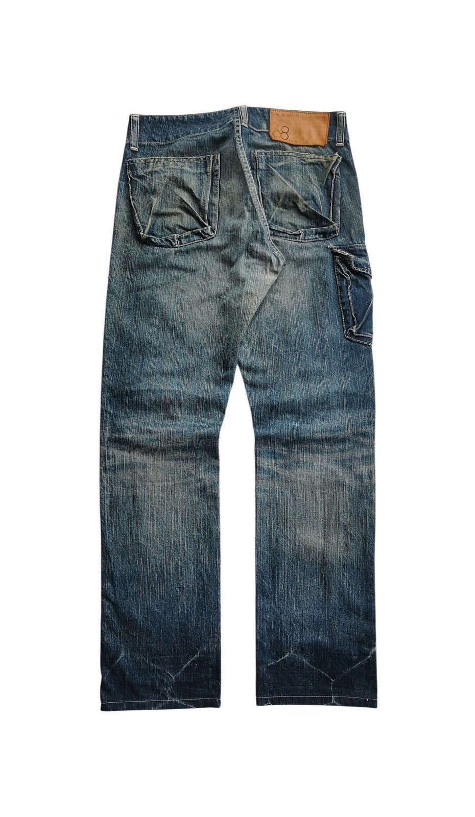 Johnbull Johnbull Distressed Faded Japanese Denim Size US 30 / EU 46 - 2 Thumbnail