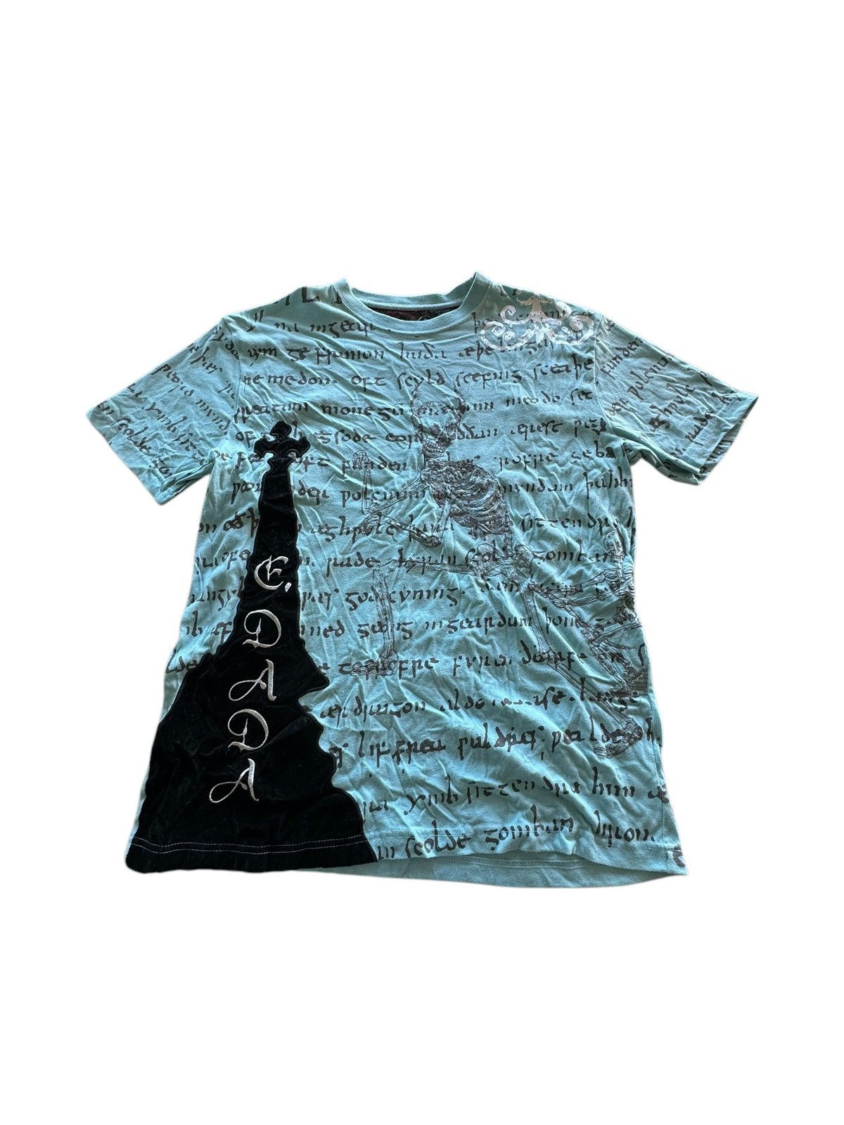 Other Edward Dada Double Sided Felt Graphic Print Tee Size US XXL / EU 58 / 5 - 1 Thumbnail