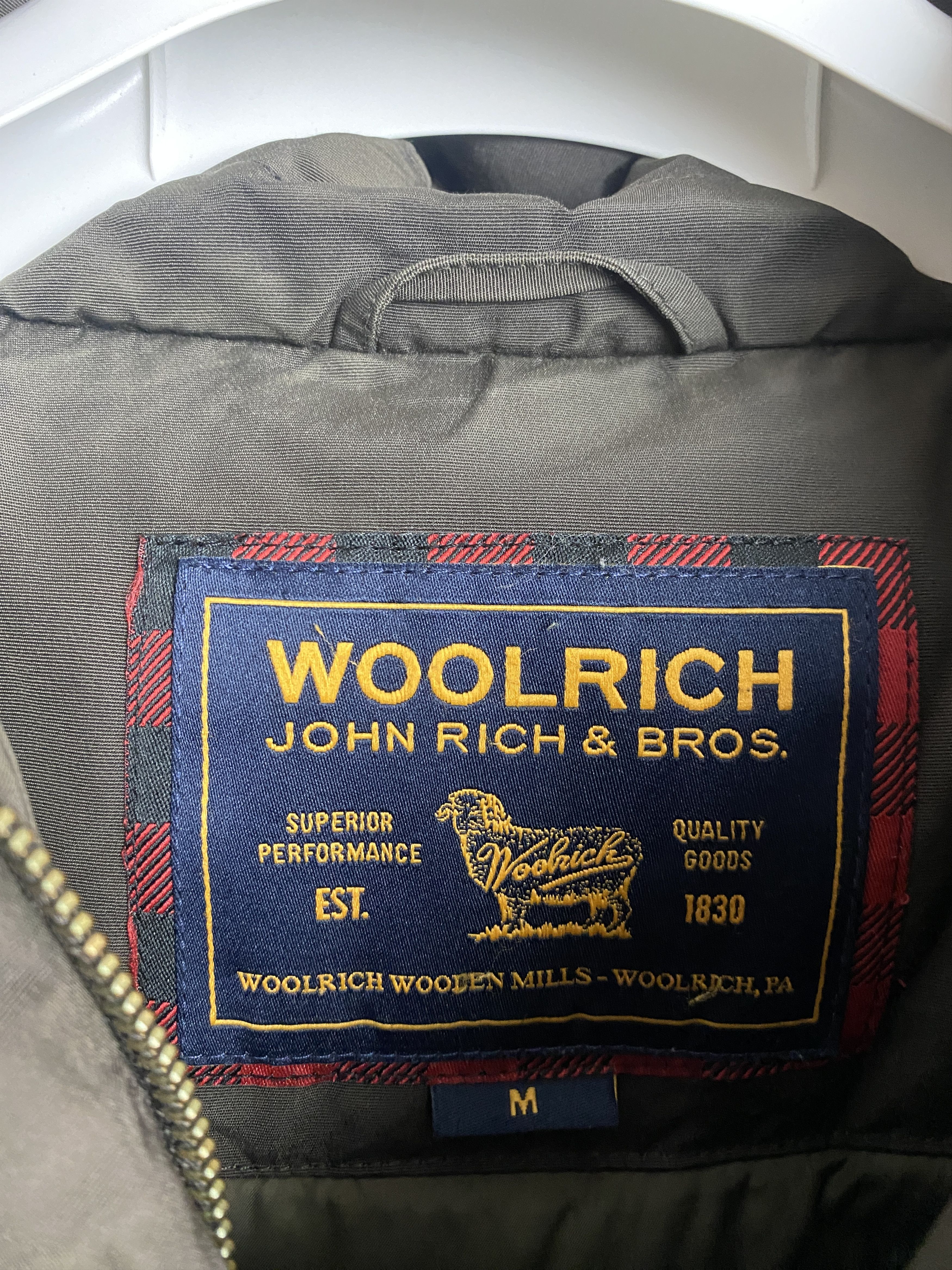 Woolrich Woolen Mills Woolrich down feathers brown winter jacket heavy Size M / US 6-8 / IT 42-44 - 4 Thumbnail