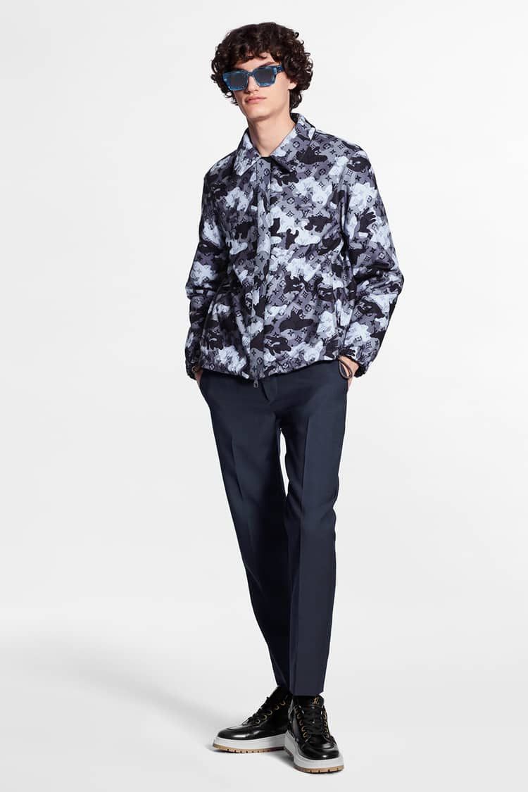 Louis Vuitton LV - Virgil Abloh - 2020 Reversible Monogram Blouson Jacket Size US M / EU 48-50 / 2 - 18 Thumbnail