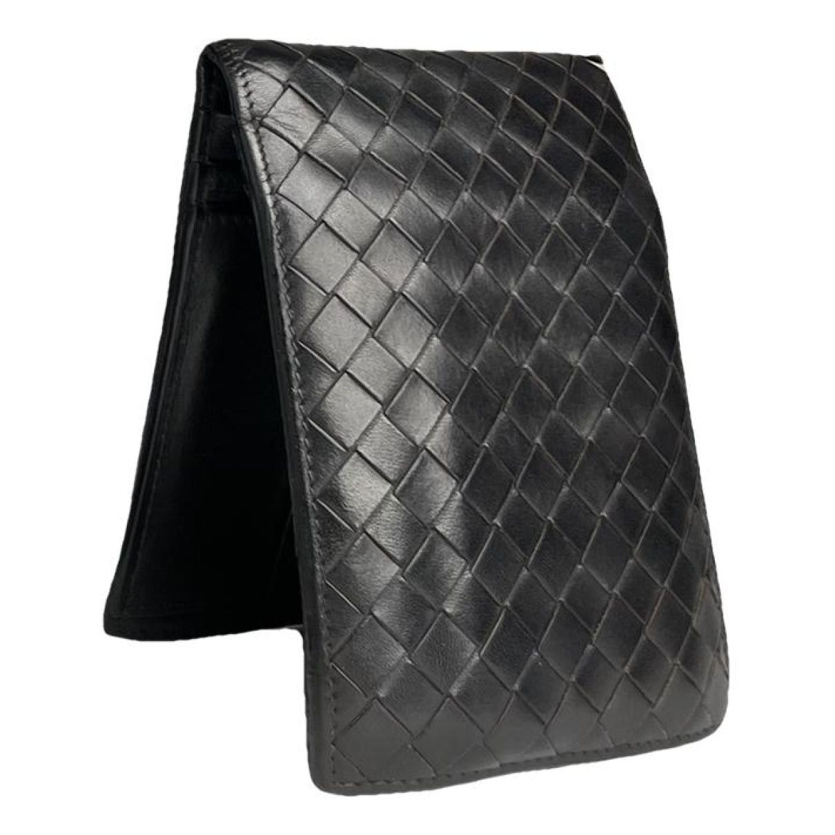Bottega Veneta Intrecciato Brown Leather Wallet Size ONE SIZE - 1 Thumbnail