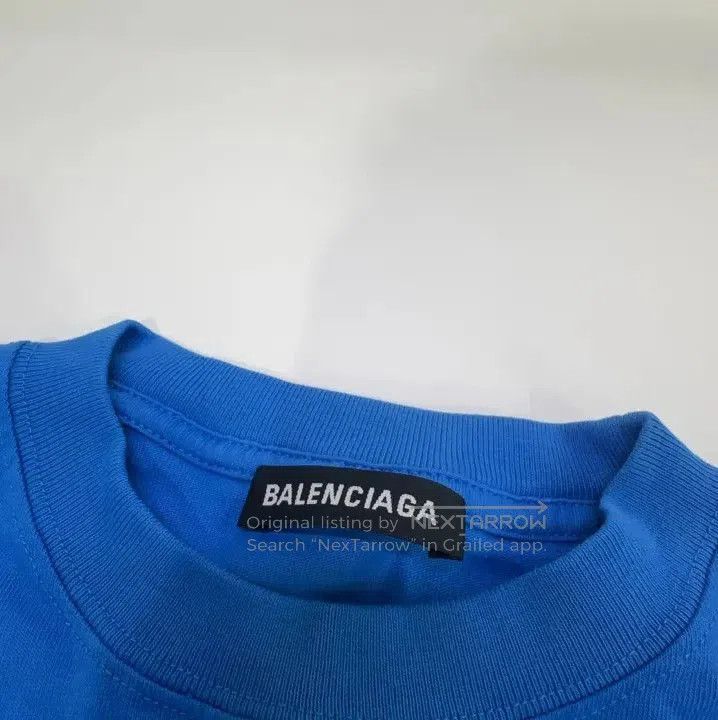 Balenciaga Balenciaga Graphic Logo Short Sleeve T. Size US XS / EU 42 / 0 - 6 Thumbnail