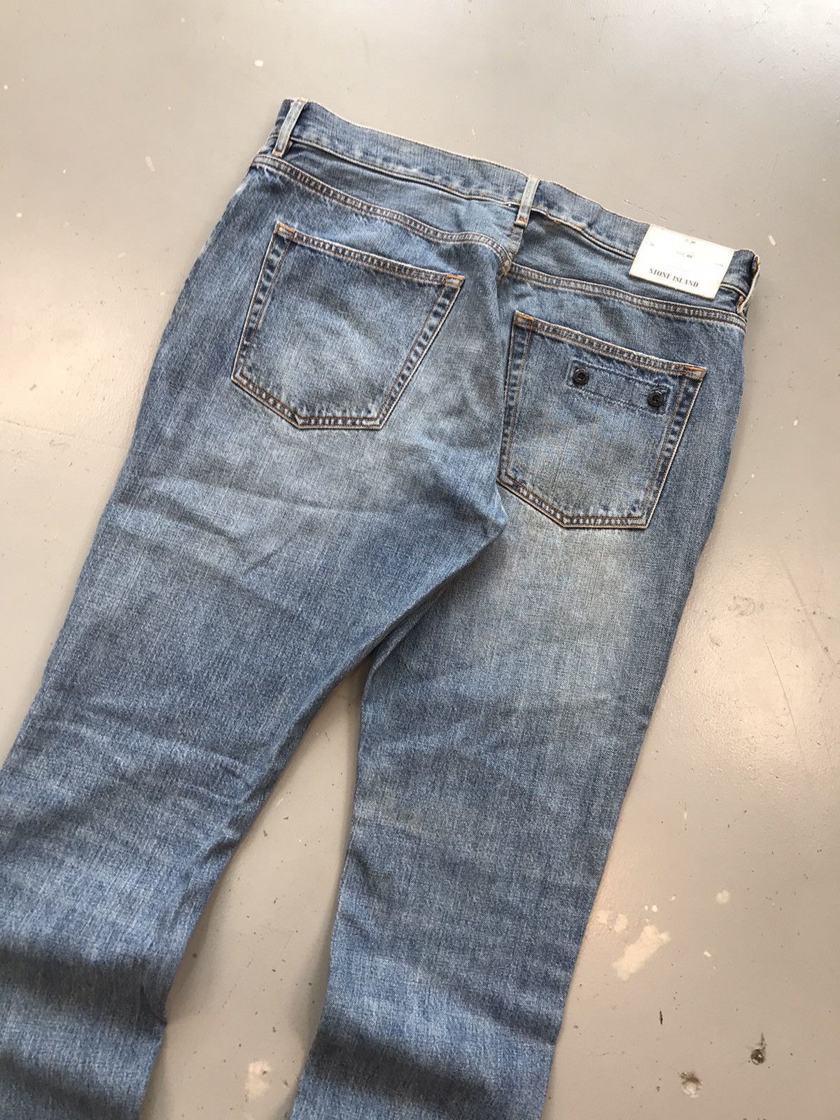 Stone Island × Vintage Vintage stone island straight fit denim Size US 36 / EU 52 - 10 Thumbnail