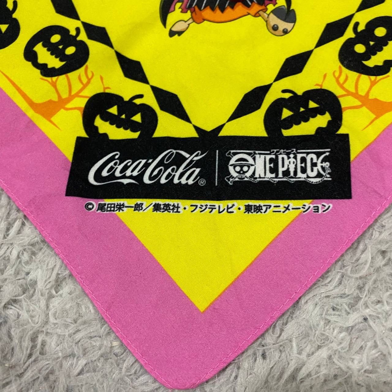 Coca Cola Coca cola X one piece anjme handkerchief bandana Size ONE SIZE - 4 Thumbnail