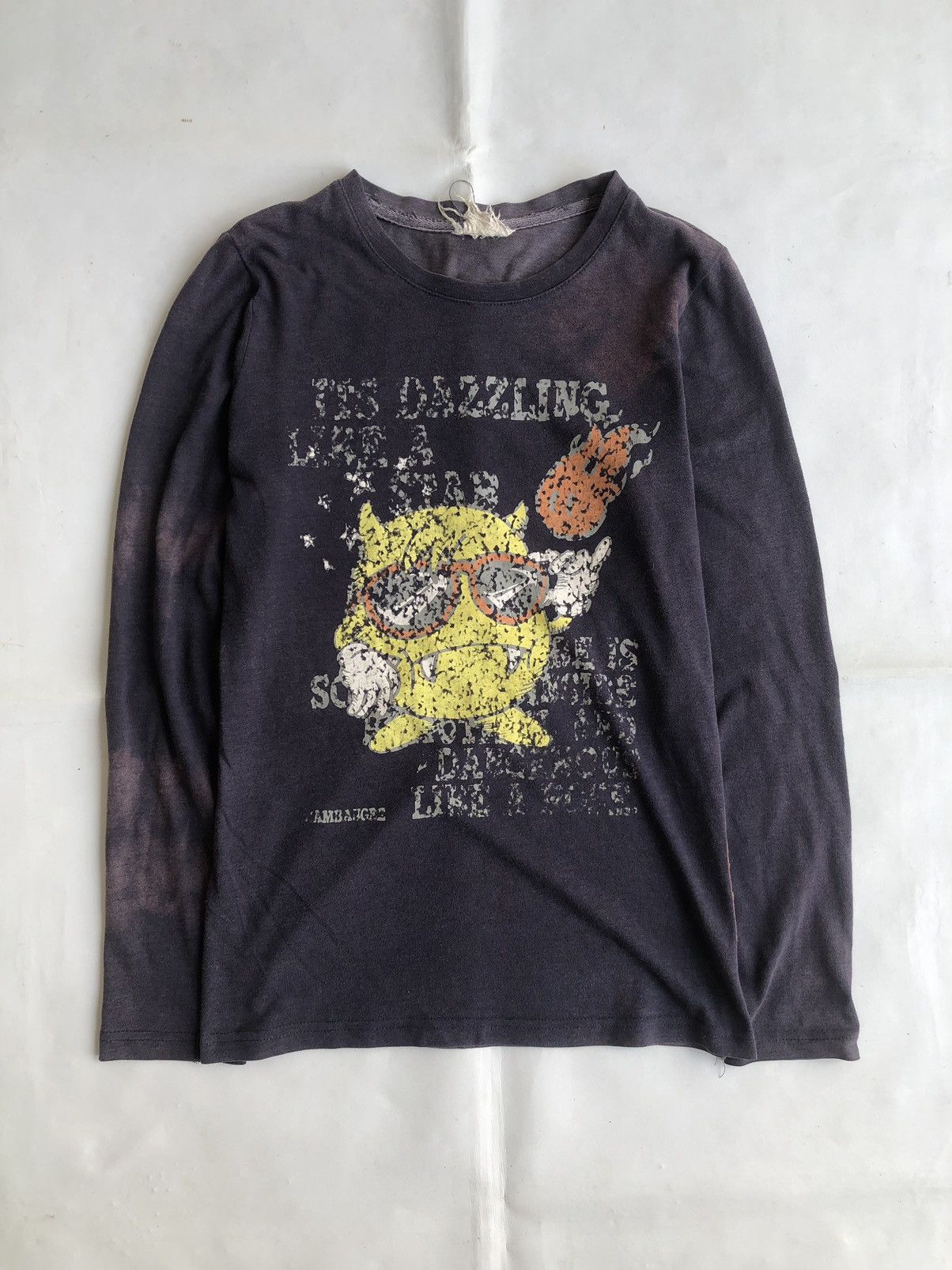 If Six Was Nine Japanese Poem Sun faded LongSleeve Ifsixwasnine Style Size US M / EU 48-50 / 2 - 1 Thumbnail