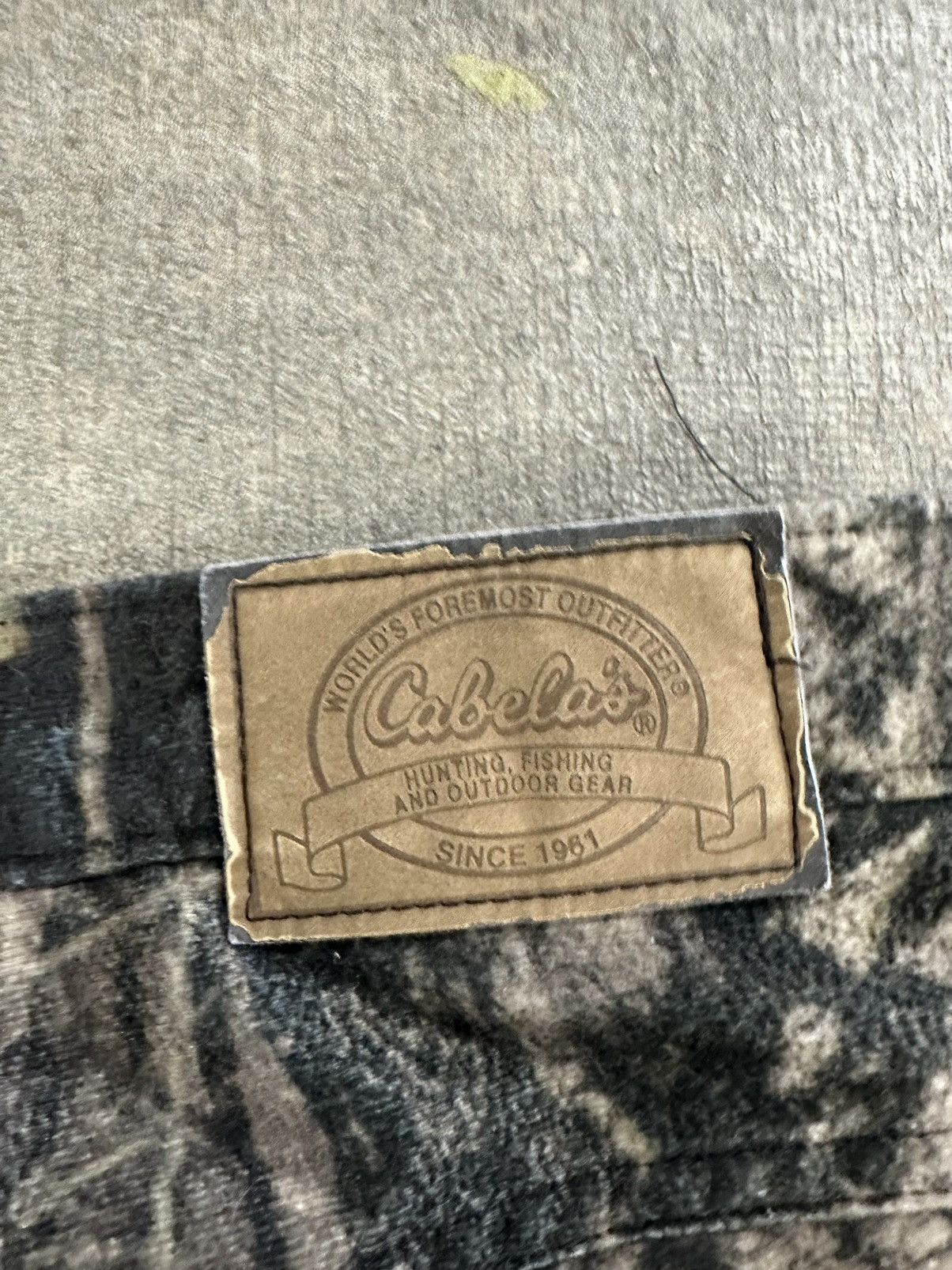 Cabelas × Vintage Crazy Y2K 00s Cabela’s Mossy Oak Camouflage Quilted Pants Size US 36 / EU 52 - 14 Thumbnail