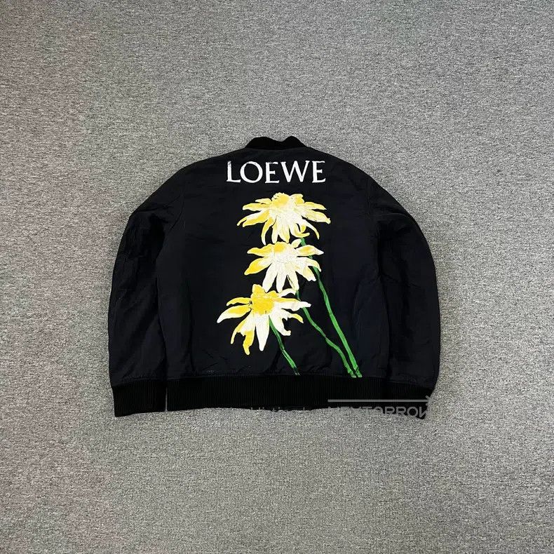 Loewe Loewe Floral Printed Baseball Jacket Size US M / EU 48-50 / 2 - 2 Thumbnail