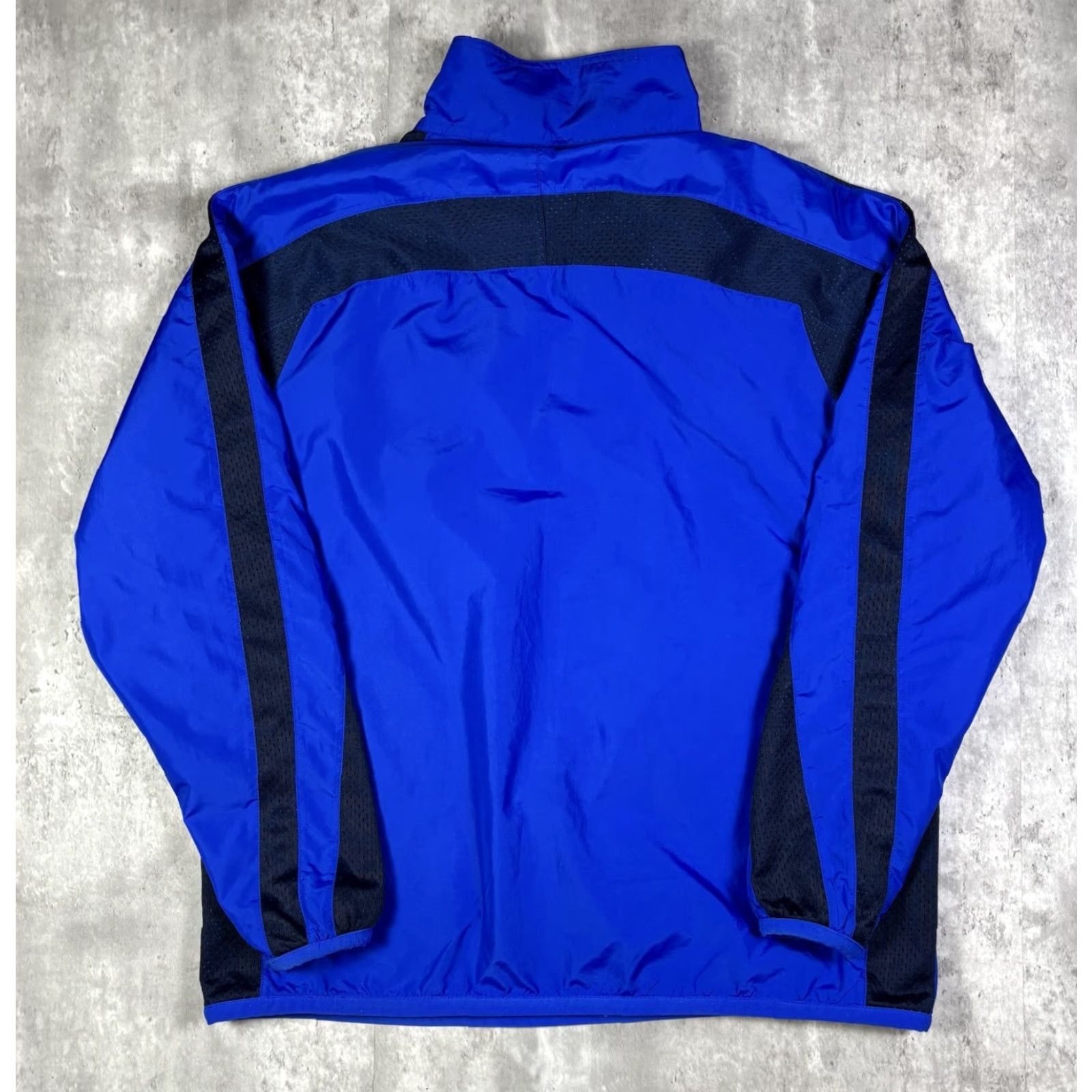 Nike VINTAGE Nike Q-Zip Windbreaker Jacket Mens XL Gray Size US XL / EU 56 / 4 - 2 Thumbnail