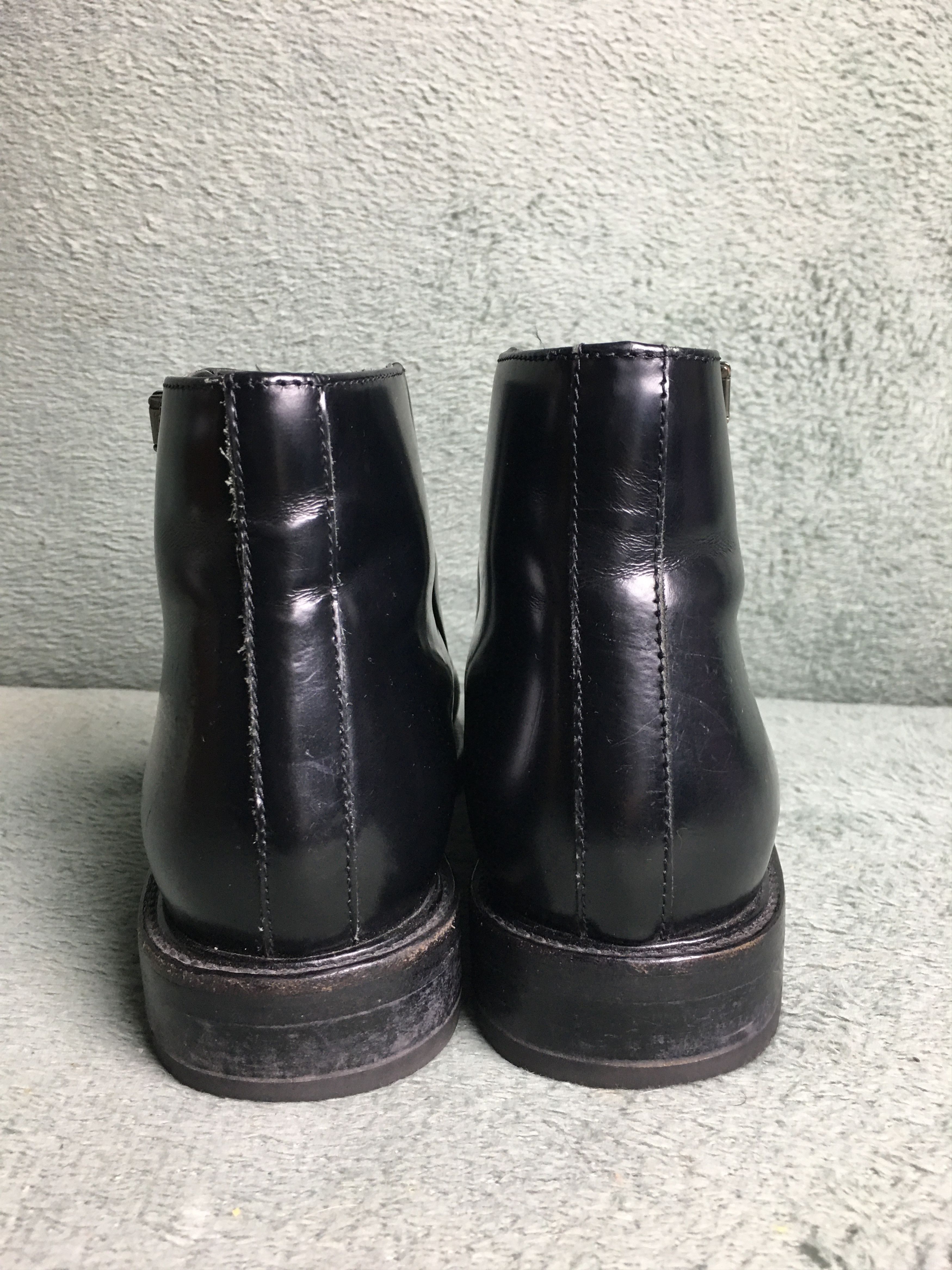Acne Studios Acne Studios Dally Black Patent Leather Ankle Boots EU 39 Size US 9 / IT 39 - 7 Thumbnail