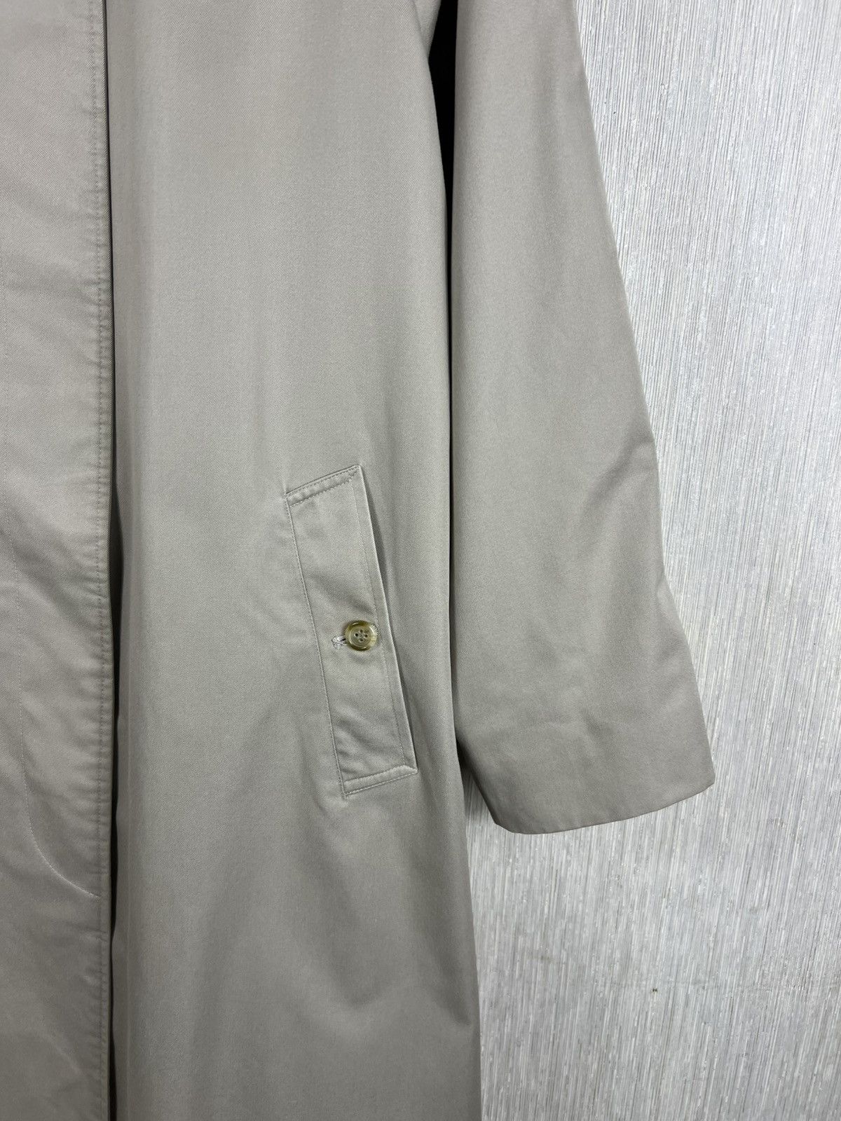 Burberry Vintage Burberrys London long trench coat parka nova checked Size US L / EU 52-54 / 3 - 8 Thumbnail