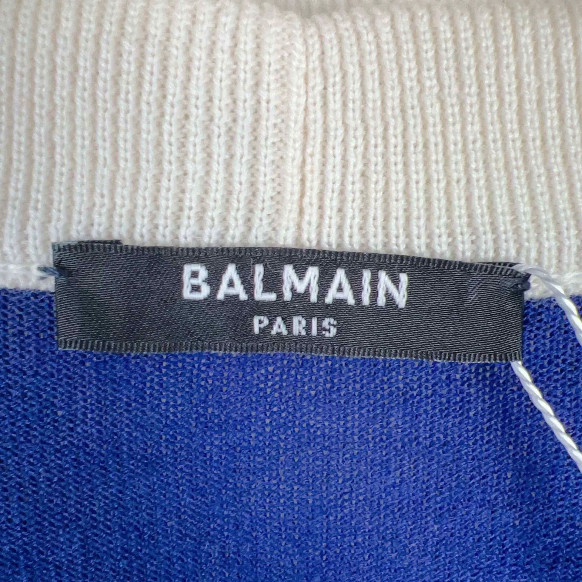 Balmain balmain blue cardigan size M for sale Size US M / EU 48-50 / 2 - 3 Thumbnail