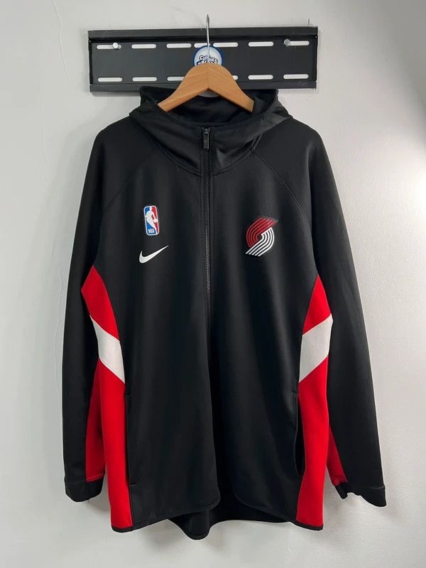 Nike Nike Portland Trail Blazers NBA Therma flex zip hoodie Size US XXL / EU 58 / 5 - 1 Thumbnail