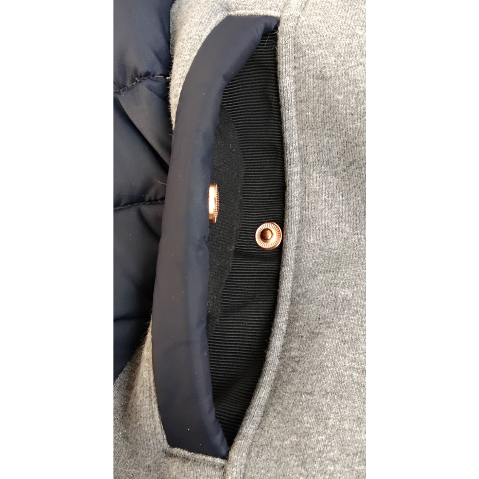 Kit and Ace Kit & Ace Liberty Cotton Cashmere Down Jacket Women's 4 Gray Size S / US 4 / IT 40 - 12 Thumbnail