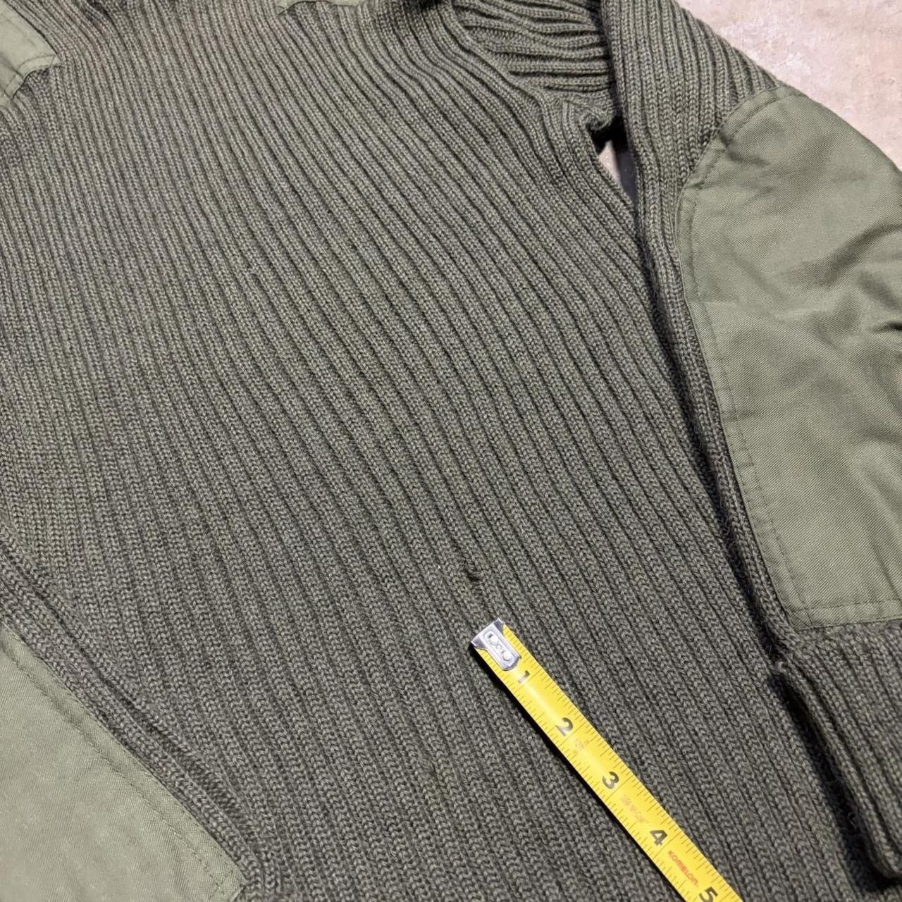 Vintage Vintage British Military Sweater Woolly Pully Ribbed Knit Size US L / EU 52-54 / 3 - 4 Thumbnail