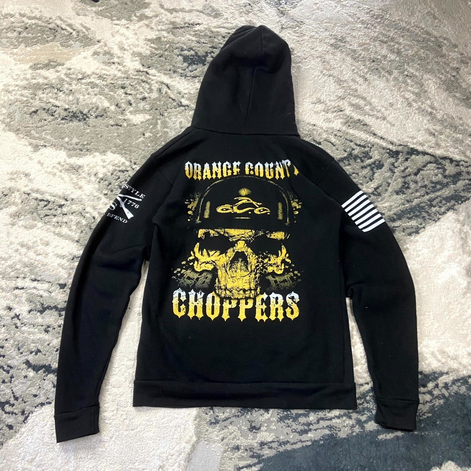 & Other Stories Orange County Choppers Y2K Grunge Biker Grunt Style Hoodi M Size US M / EU 48-50 / 2 - 1 Thumbnail