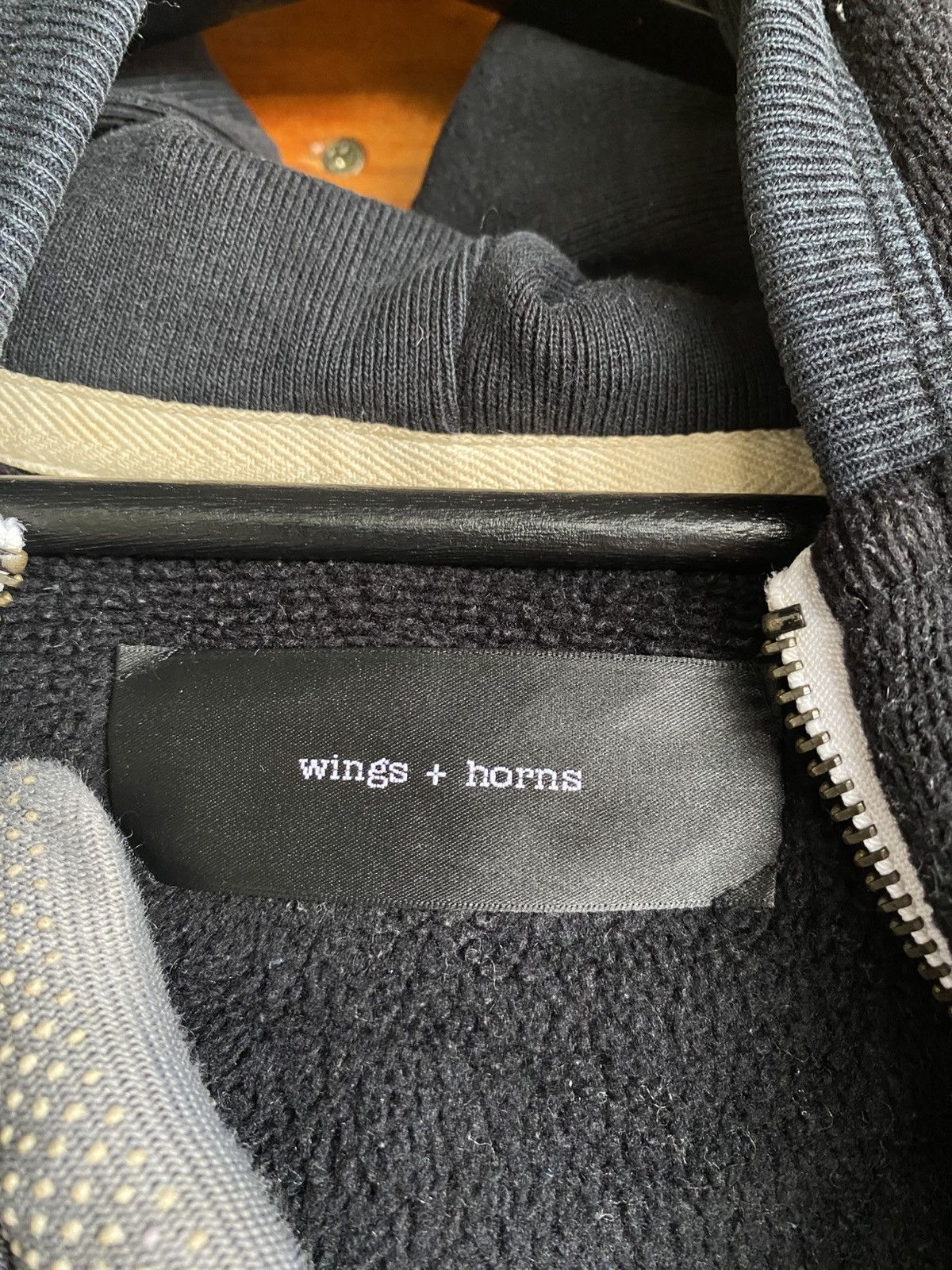 Wings + Horns Wings + Horns Made in Canada Heavy Fleece Hoodie – Classic Size US S / EU 44-46 / 1 - 6 Thumbnail