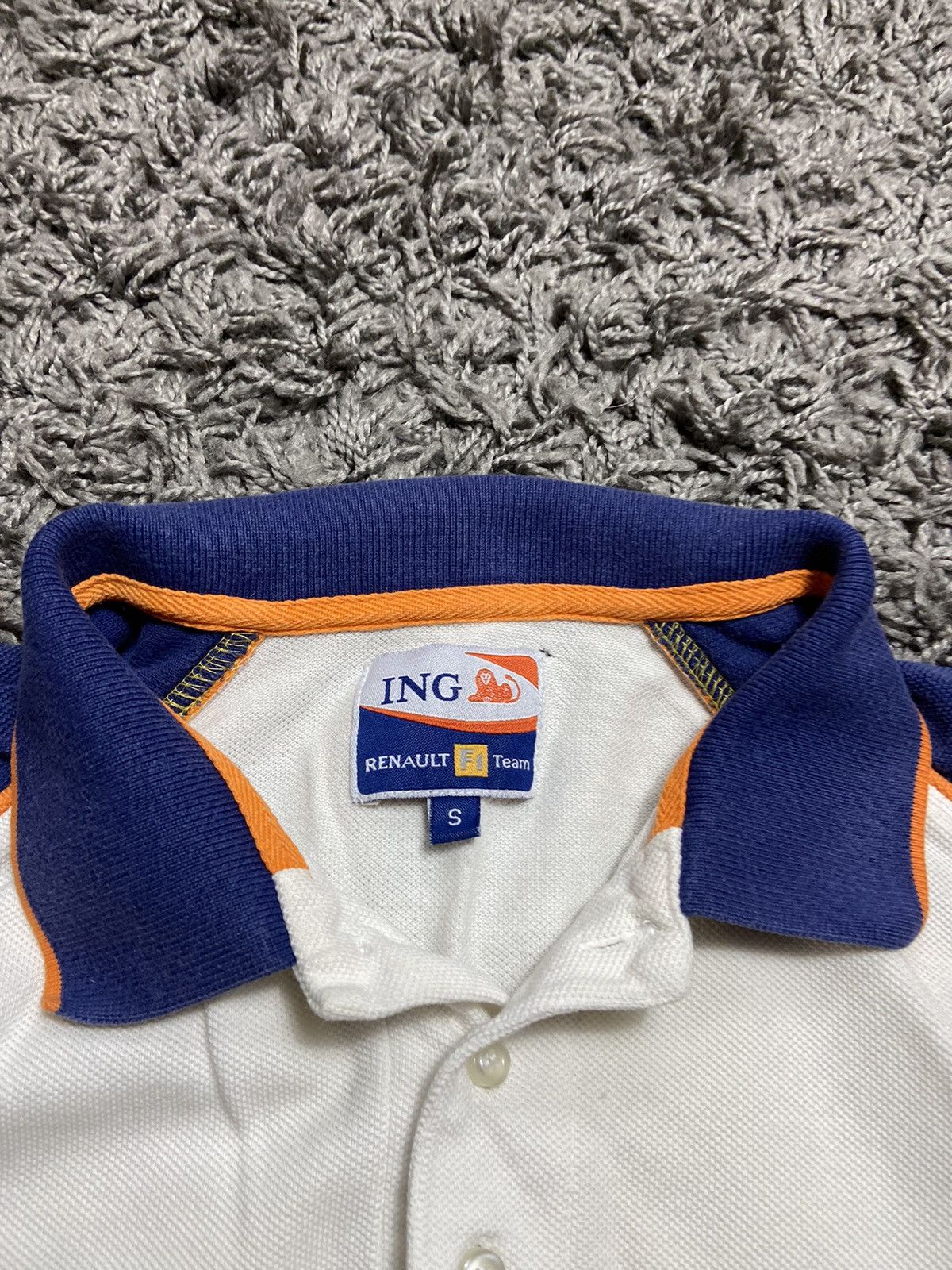 Vintage RENAULT ING RACING NASCAR SOCCER COTTON Y2K SHIRT Size US S / EU 44-46 / 1 - 3 Thumbnail