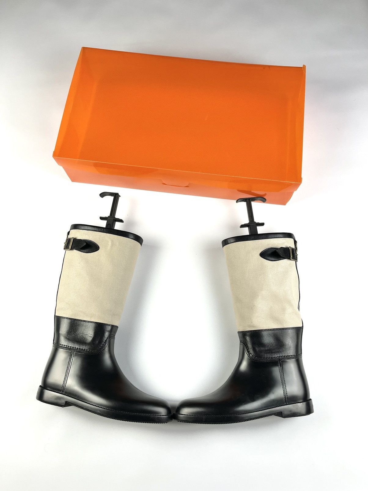Burberry Burberry Warrington Bimaterial Rainboots made in Italy Size US 9 / IT 39 - 1 Thumbnail