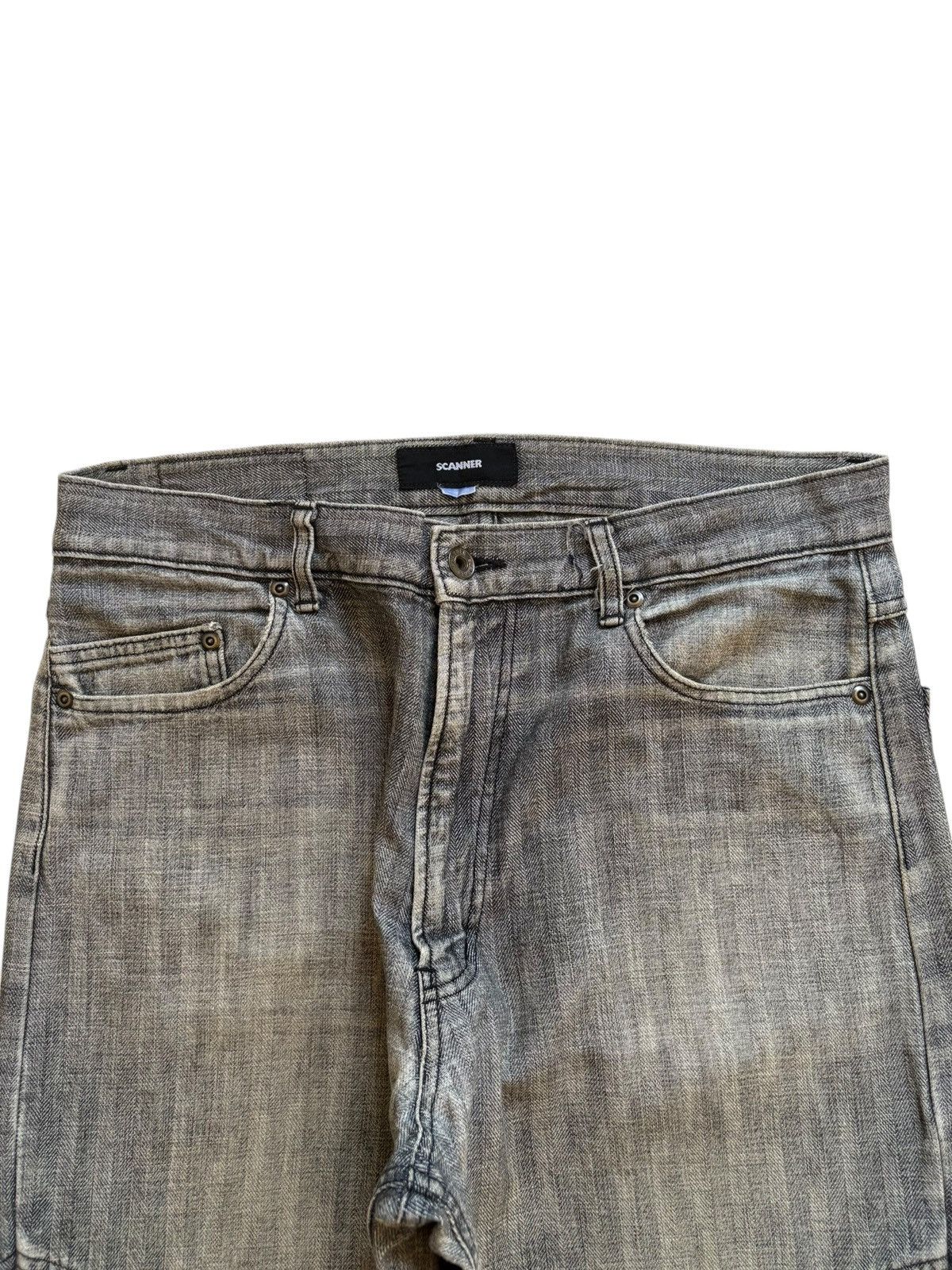 Japanese Brand Vintage Japanese Brand Mud Wash Tactical Distressed Jeans Size US 32 / EU 48 - 4 Thumbnail