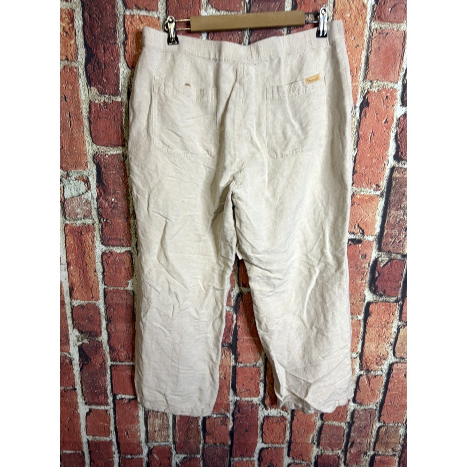 CO Havana Co Mens XLG Linen Pants Casual Size US 36 / EU 52 - 3 Thumbnail