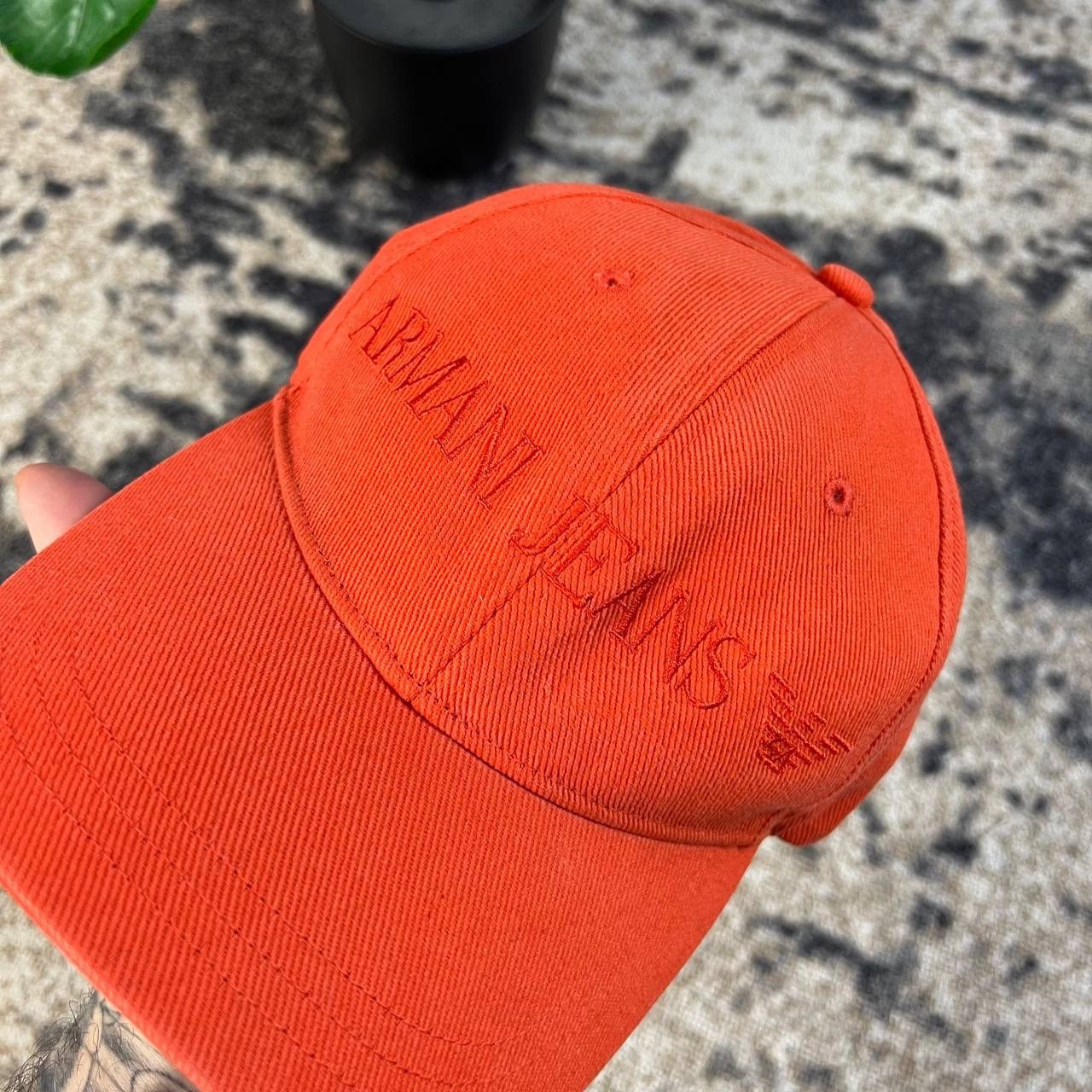 Armani Armani Jeans Luxury Big Embroidered Logo Baseball Cap Size ONE SIZE - 2 Thumbnail