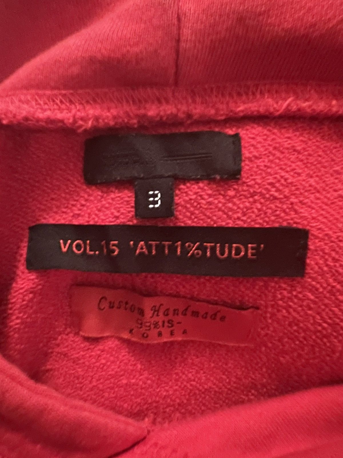 99%IS- 99%is Red Heart Hoodie Size US L / EU 52-54 / 3 - 4 Thumbnail