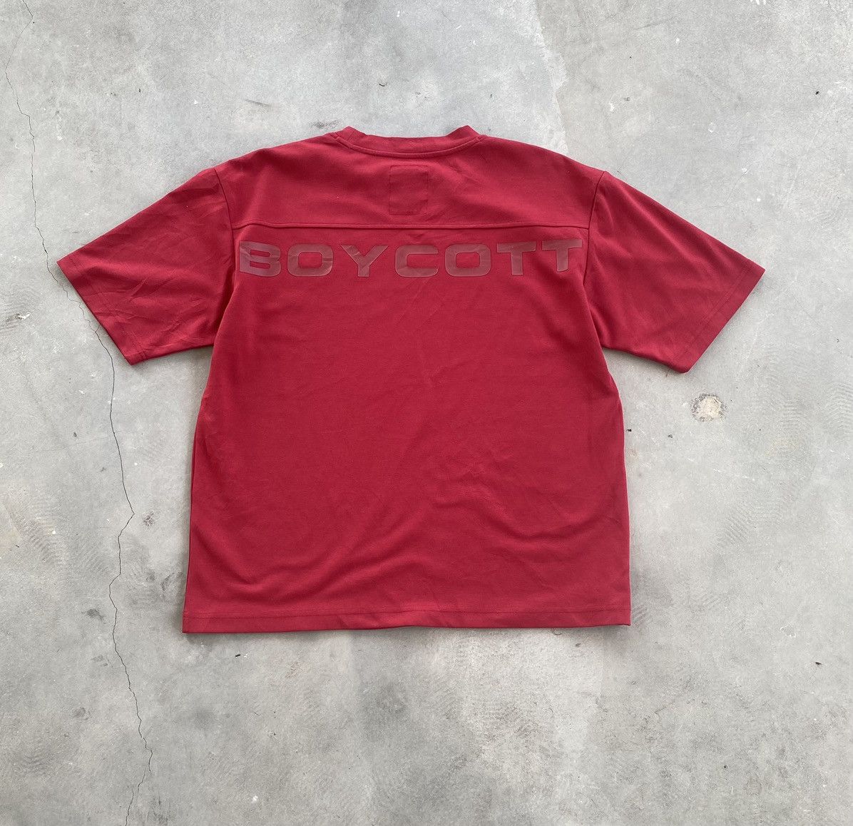 Boycott × Vintage BOYCOTT SPELLOUT MONOTONE TEE Size US M / EU 48-50 / 2 - 1 Thumbnail