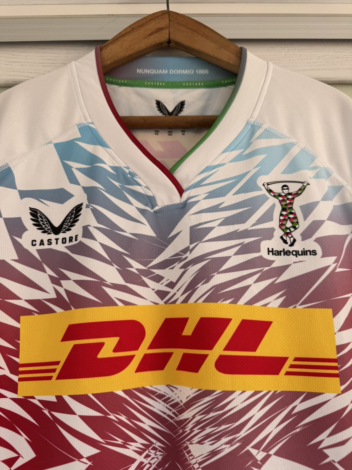 Castore Harlequins 2024-2025 Away Rugby Jersey Kit Shirt Size US XXL / EU 58 / 5 - 6 Thumbnail