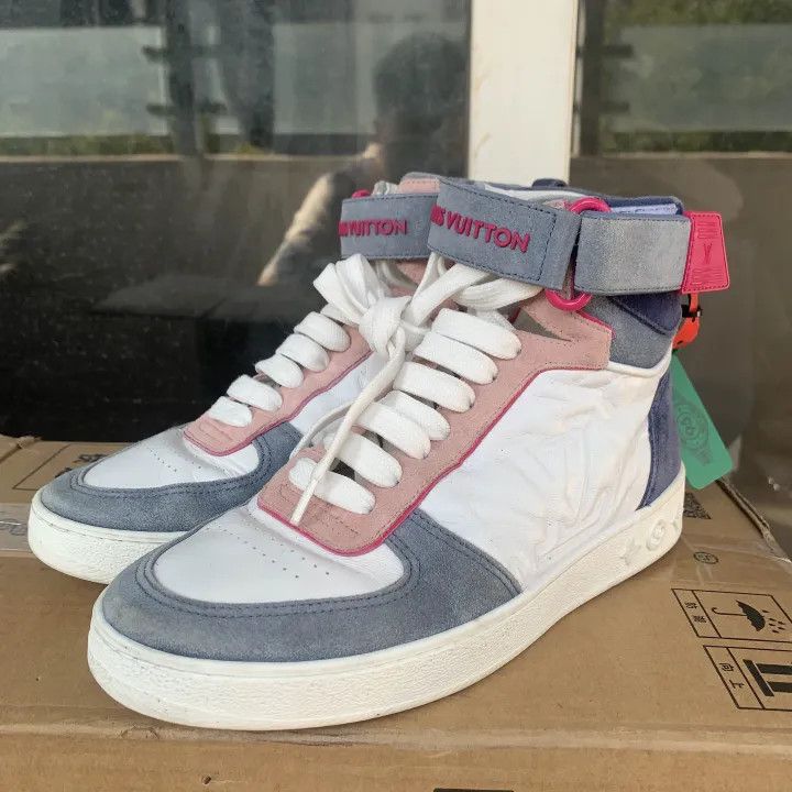 Louis Vuitton Louis Vuitton Boombox High-Top Fashion Sneakers 0079 Size US 6 / IT 36 - 1 Thumbnail