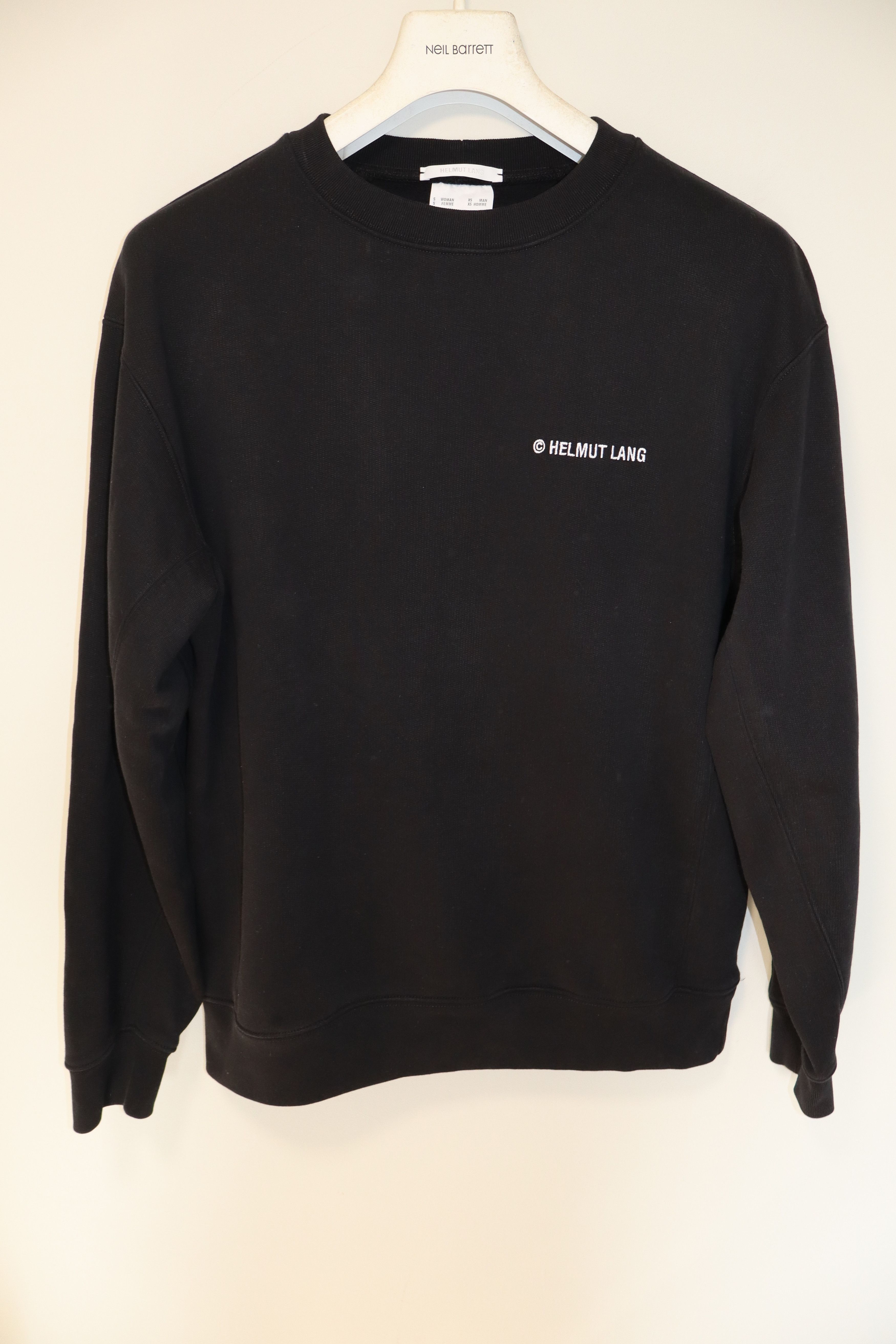Helmut Lang Embroidered logo sweatshirt Size US XS / EU 42 / 0 - 1 Thumbnail
