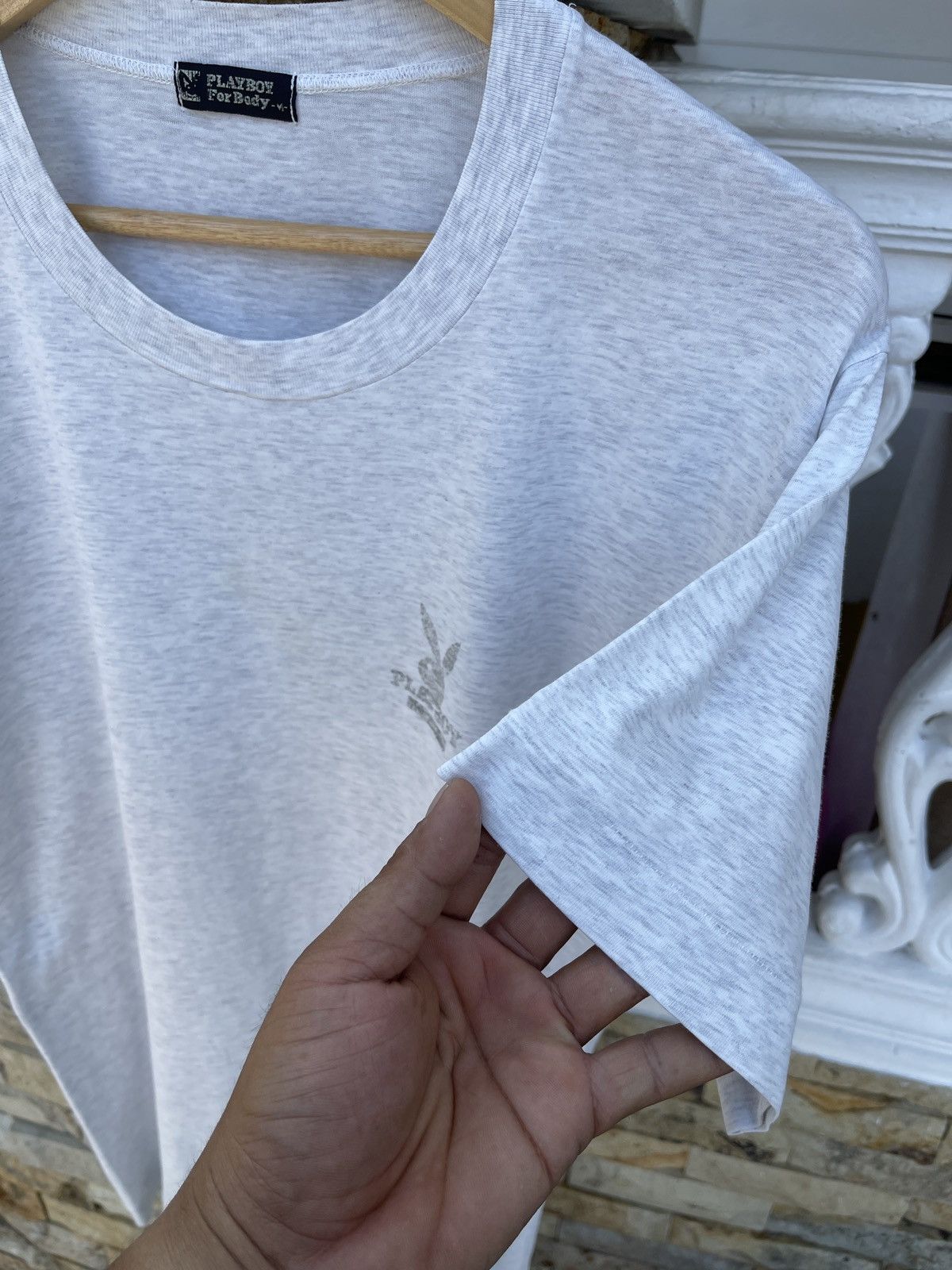Playboy × Vintage Last Drop🔥Rare🔥Vintage 90s Playboy Single Stitch T-Shirt Size US M / EU 48-50 / 2 - 3 Thumbnail