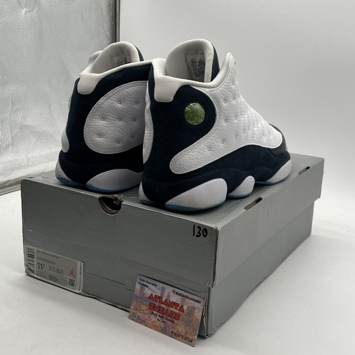 Jordan Brand Air Jordan 13 obsidian Size US 11.5 / EU 44-45 - 5 Thumbnail