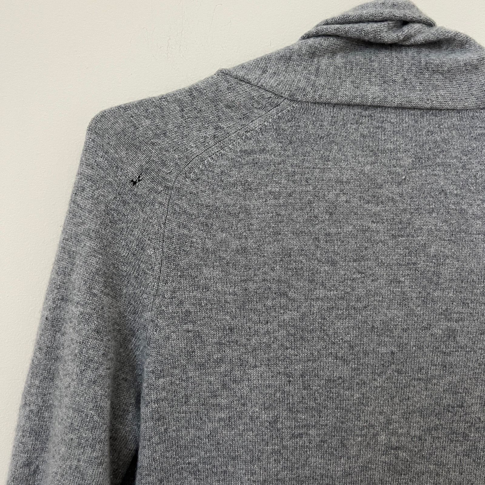 Theory Theory Womens Gray Open Cardigan 100% Cashmere Size S Size S / US 4 / IT 40 - 5 Thumbnail