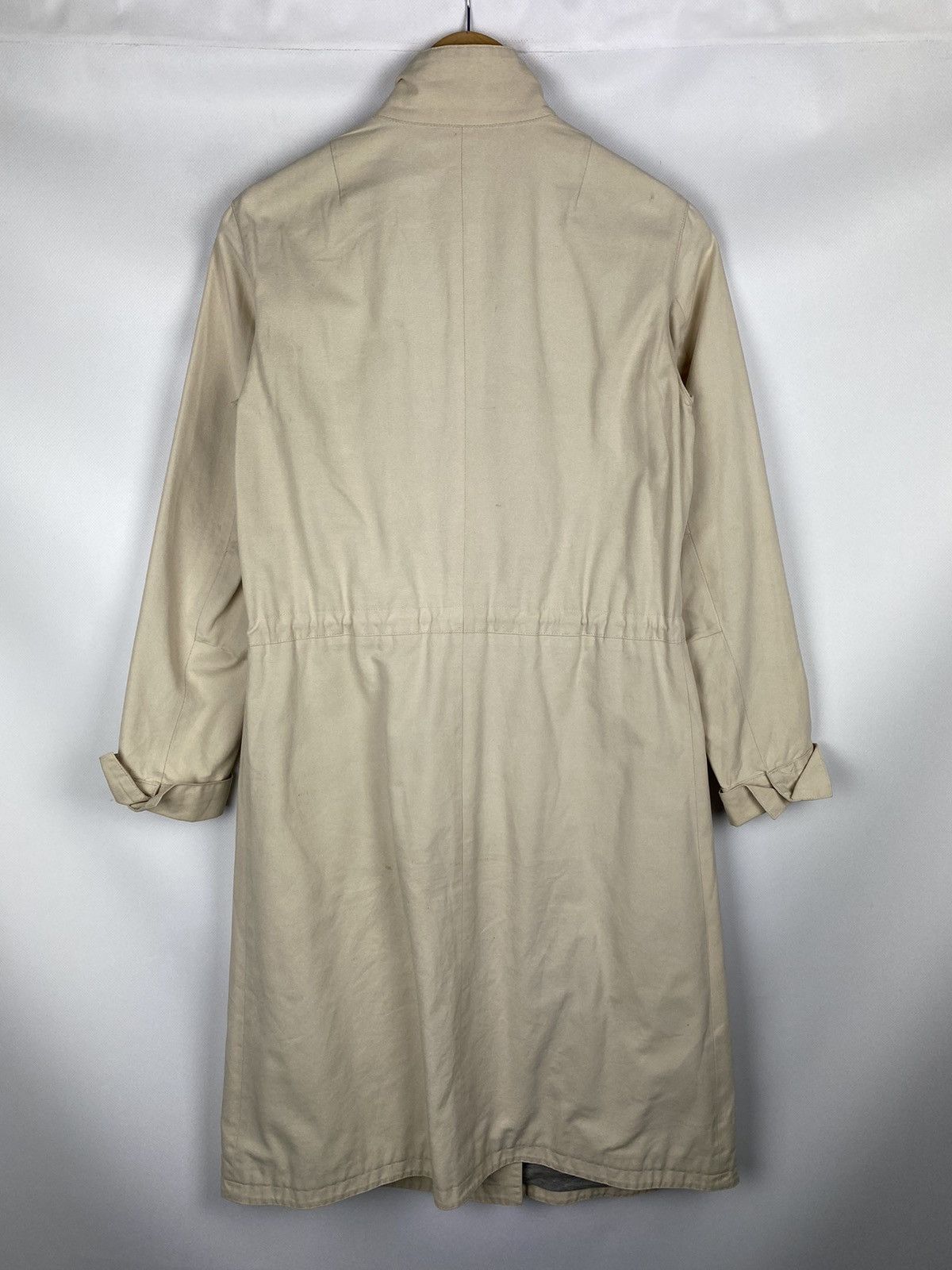 Brunello Cucinelli Brunello Cucinelli ladies full zip trench coat size M Size S / US 4 / IT 40 - 12 Thumbnail