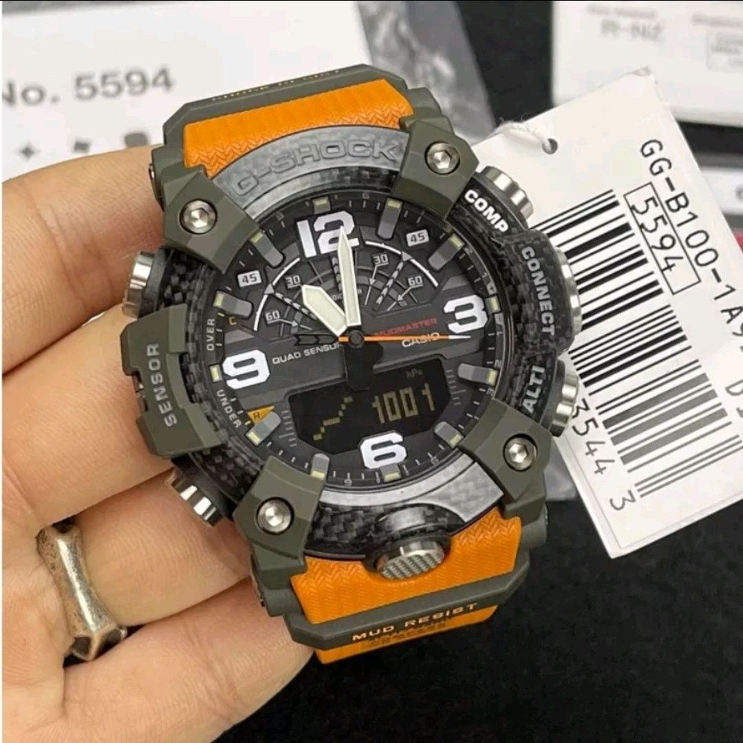 CASIO G-SHOCK GG-B100 5594 Casio G Shock Mudmaster GG-B100-1A9DR