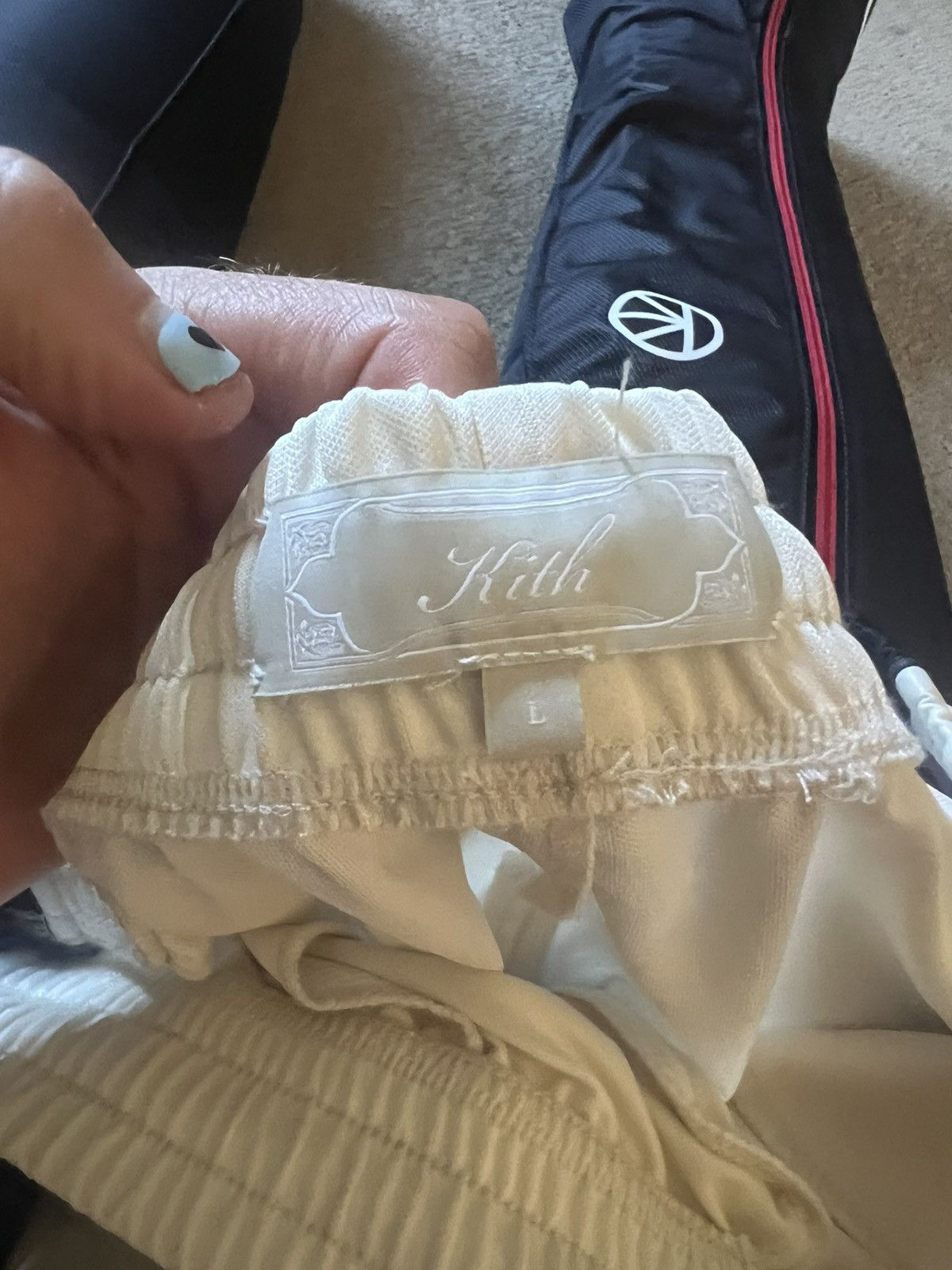 Kith Kith & Kin Liberty shorts white & navy large Size US 32 / EU 48 - 3 Thumbnail
