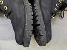 Timberland Women's Timberland Boots Black Suede Gold 8 Leather Rubber Size US 8 / IT 38 - 9 Thumbnail