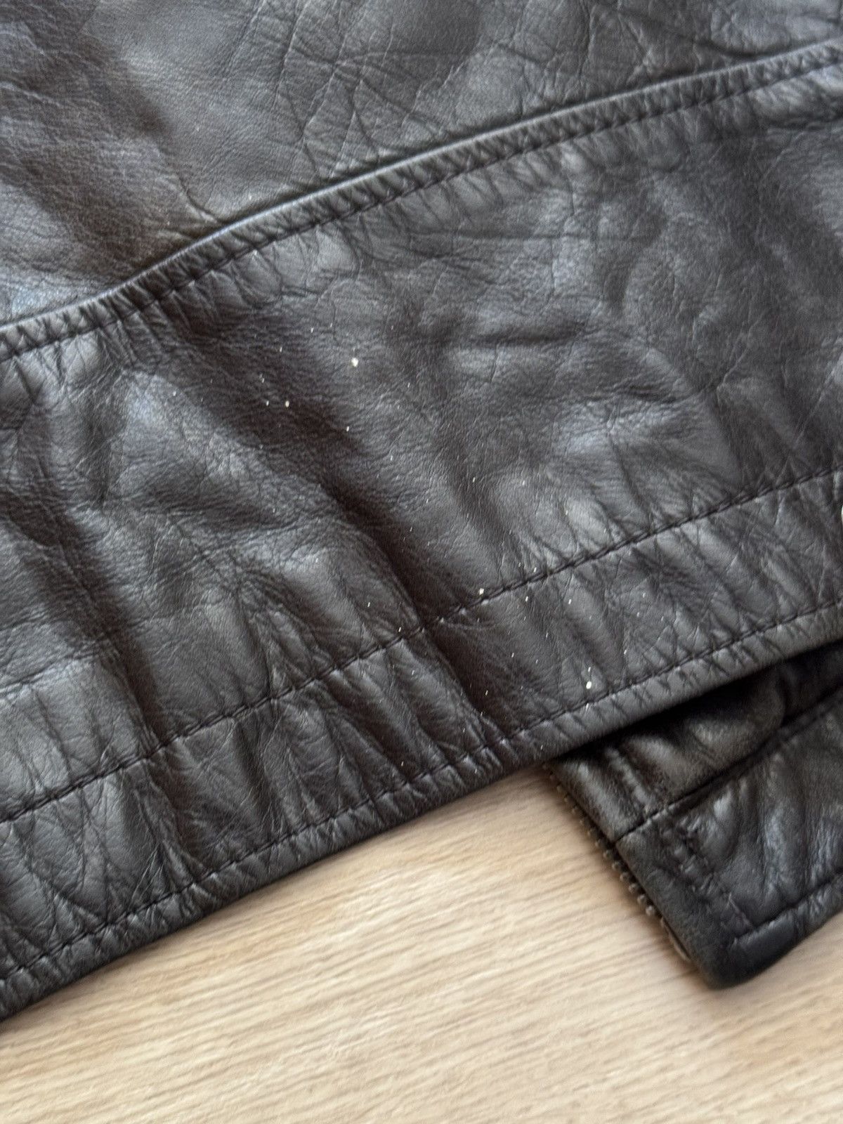 Genuine Leather Vintage Genuine Leather Distresses Vera Pelle Jacket Size US S / EU 44-46 / 1 - 8 Thumbnail