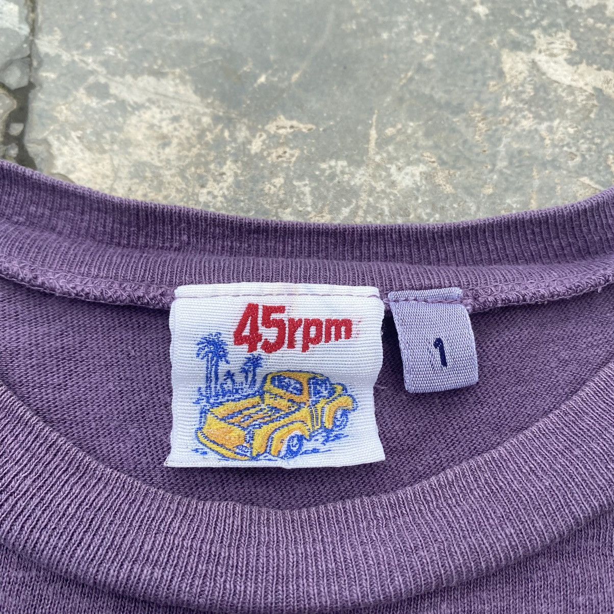 45rpm 45RPM ORGANIC PURPLE TEE Size US S / EU 44-46 / 1 - 3 Thumbnail