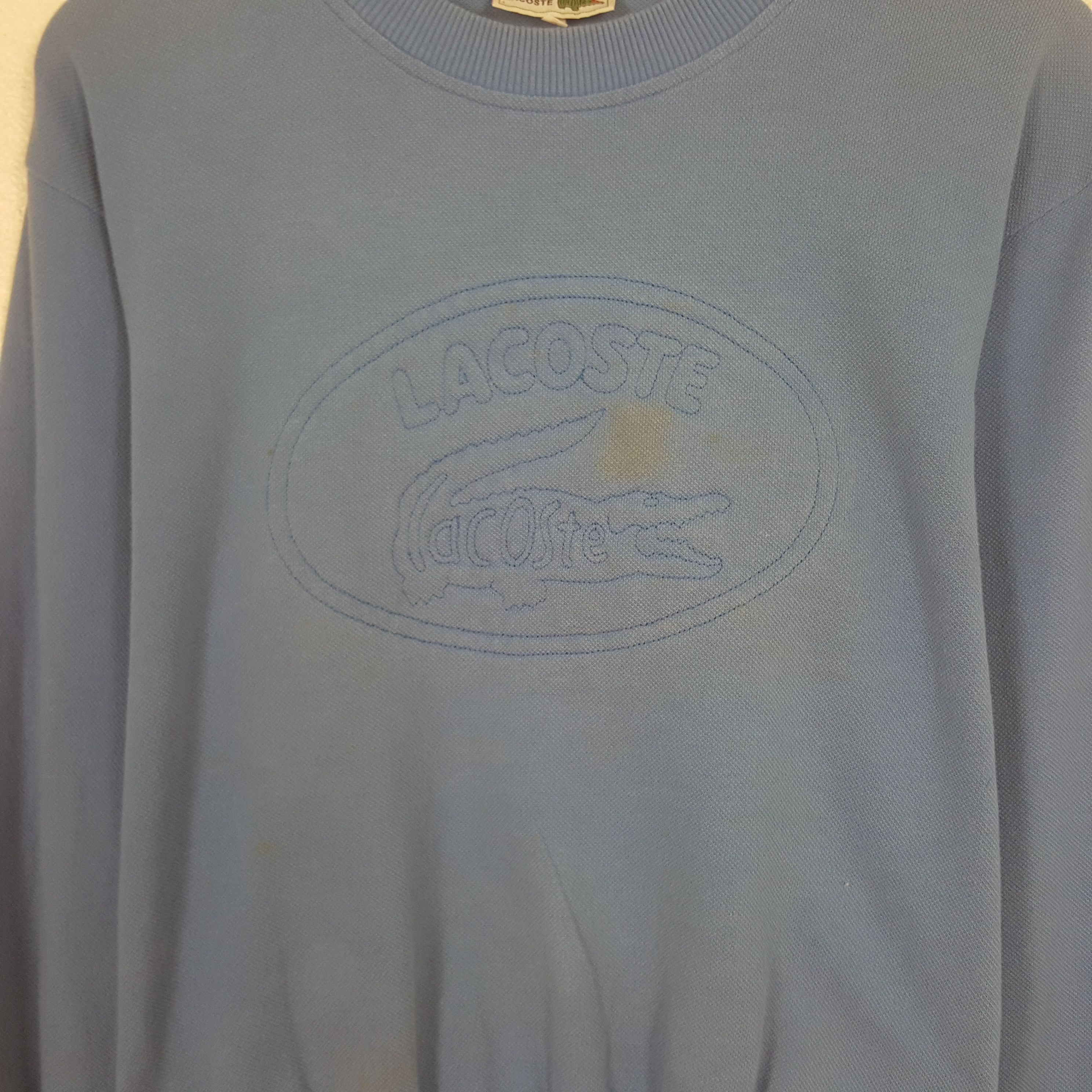 Lacoste Vintage Chemise Lacoste Sweatshirt Size US S / EU 44-46 / 1 - 2 Thumbnail