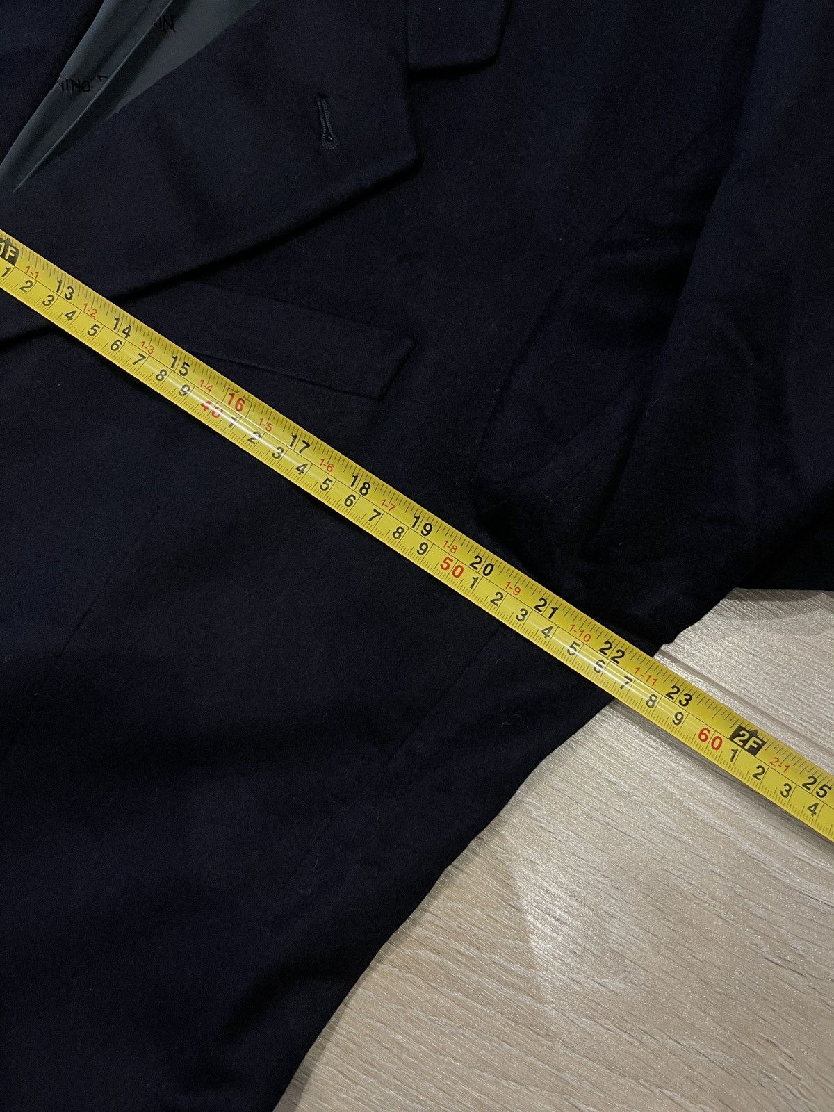 Vintage Nino Danieli blazer wool jacket vintage sport coat blue Size 44R - 13 Thumbnail