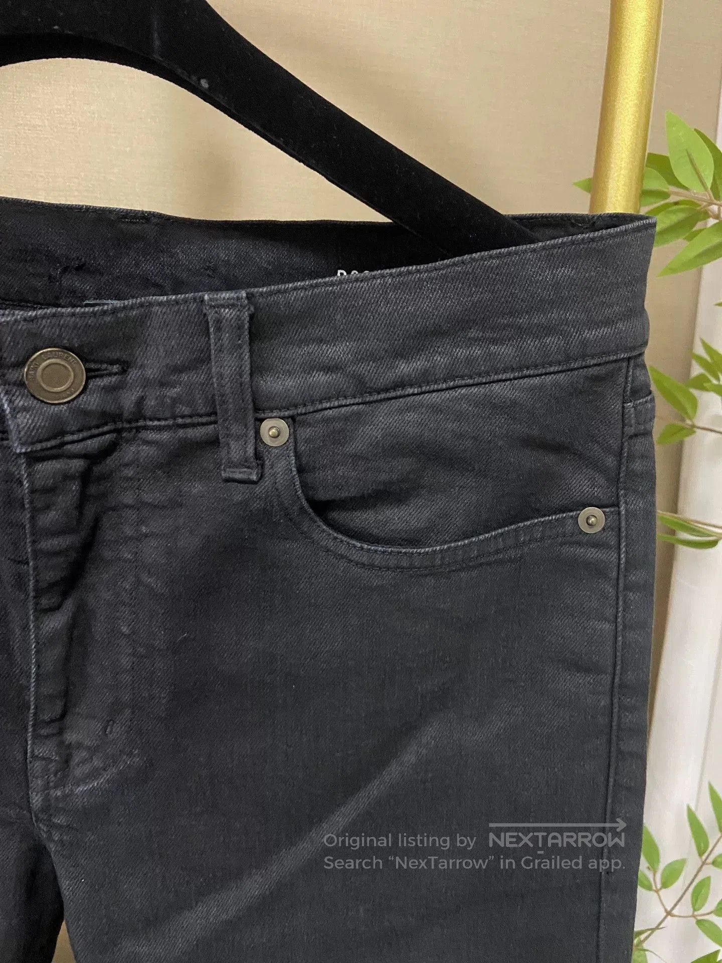 Saint Laurent Paris Saint Laurent Black Jeans Size 31. Size US 31 - 2 Thumbnail