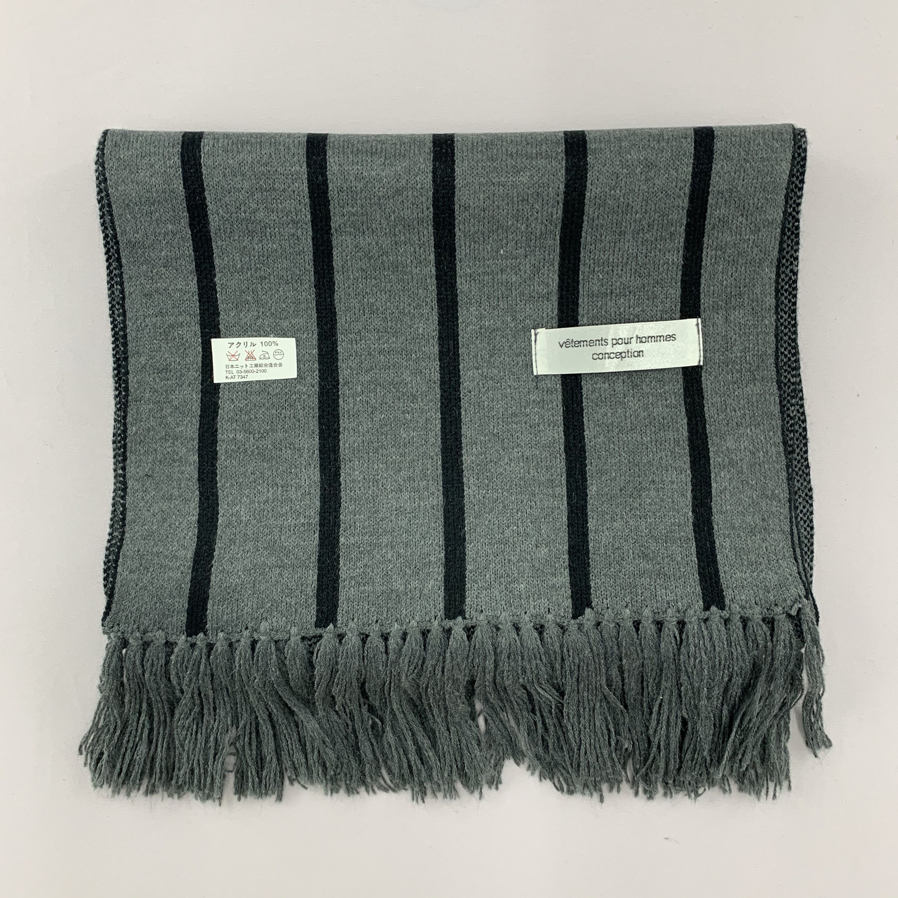 Vetements Vetements Pour Hommes Scarf Wool Muffler Neck Wrap BL5051 Size ONE SIZE - 3 Thumbnail