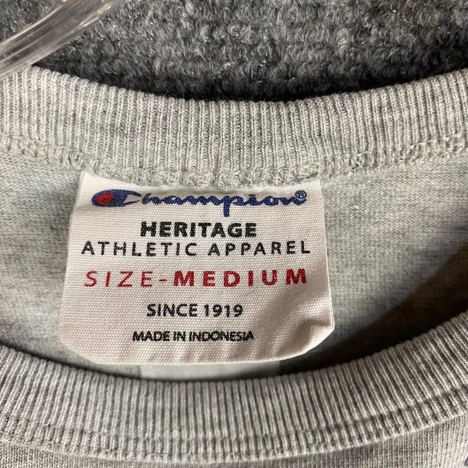 Champion × Vintage Vintage Champion Shirt Men's Medium Heritage All Over Print Size US M / EU 48-50 / 2 - 3 Thumbnail