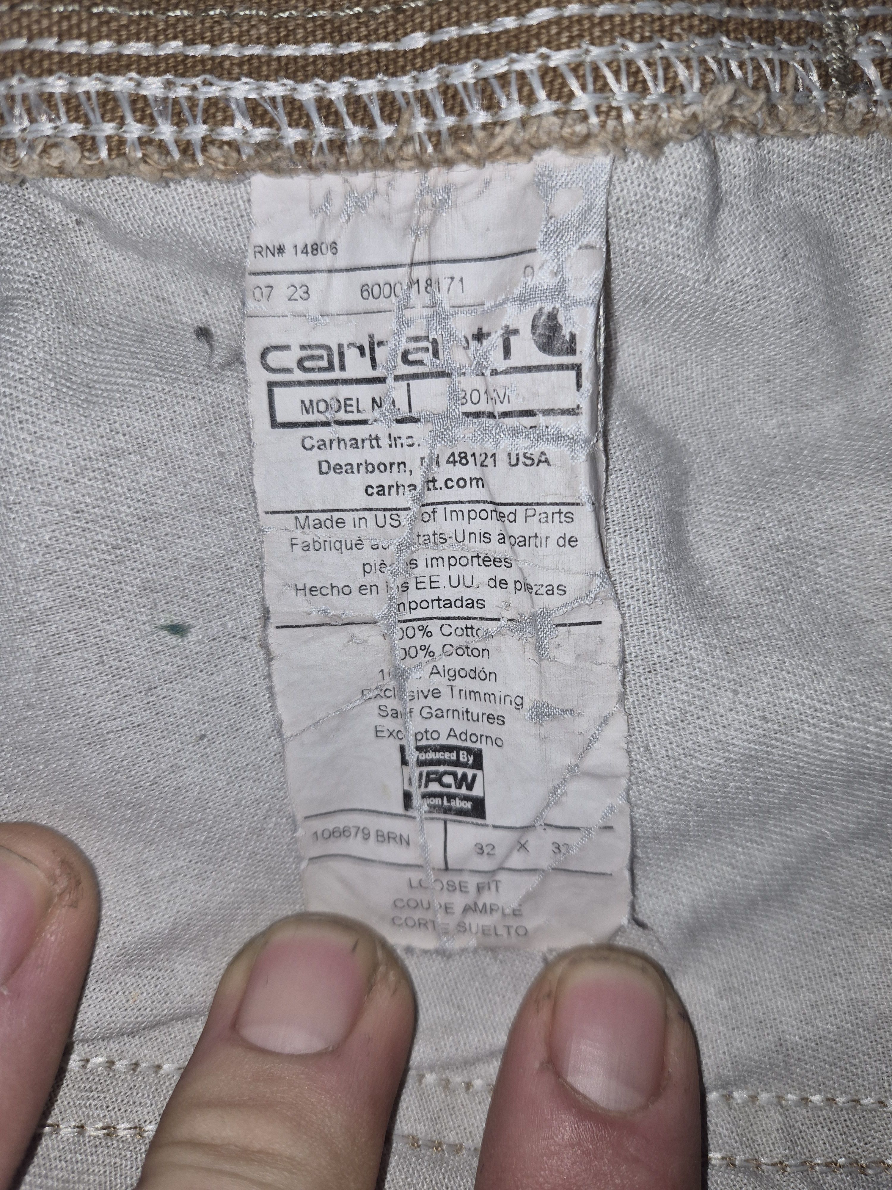 Carhartt Carhartt double knee pants Size US 32 / EU 48 - 5 Thumbnail