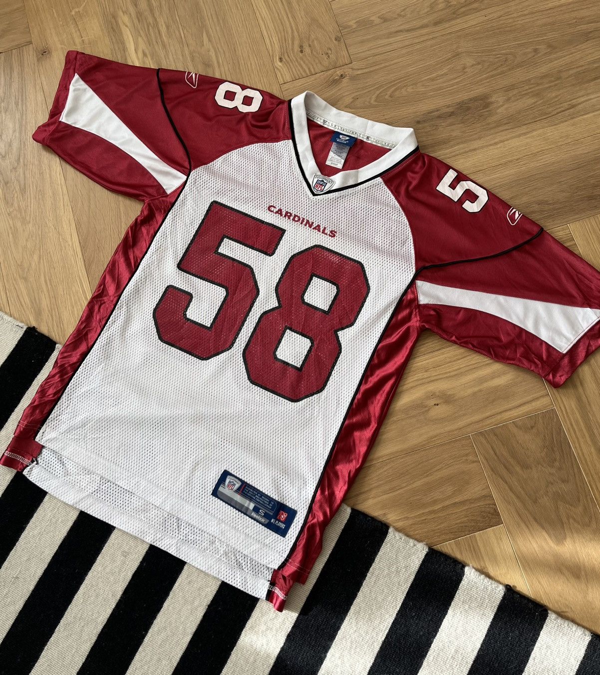Nike Reebok Arizona Cardinals Karlos Dansby #58 Jersey Size US S / EU 44-46 / 1 - 5 Thumbnail