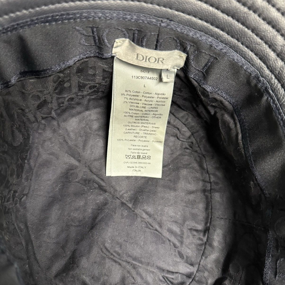 Dior DIOR MONOGRAM BUCKET HAT Size ONE SIZE - 3 Thumbnail