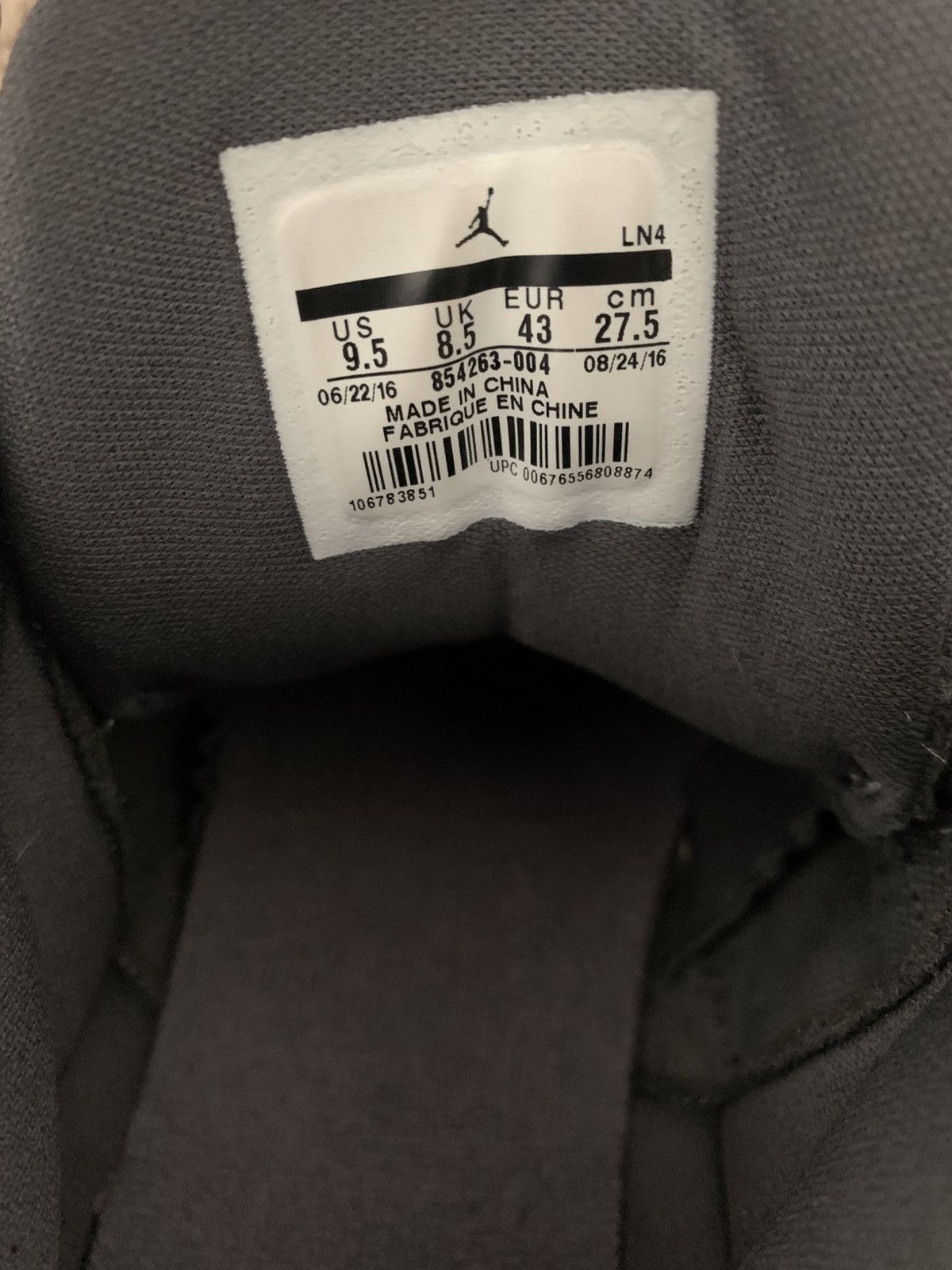 Jordan Brand Air Jordan 3 Retro Wool Size US 9.5 / EU 42-43 - 6 Thumbnail
